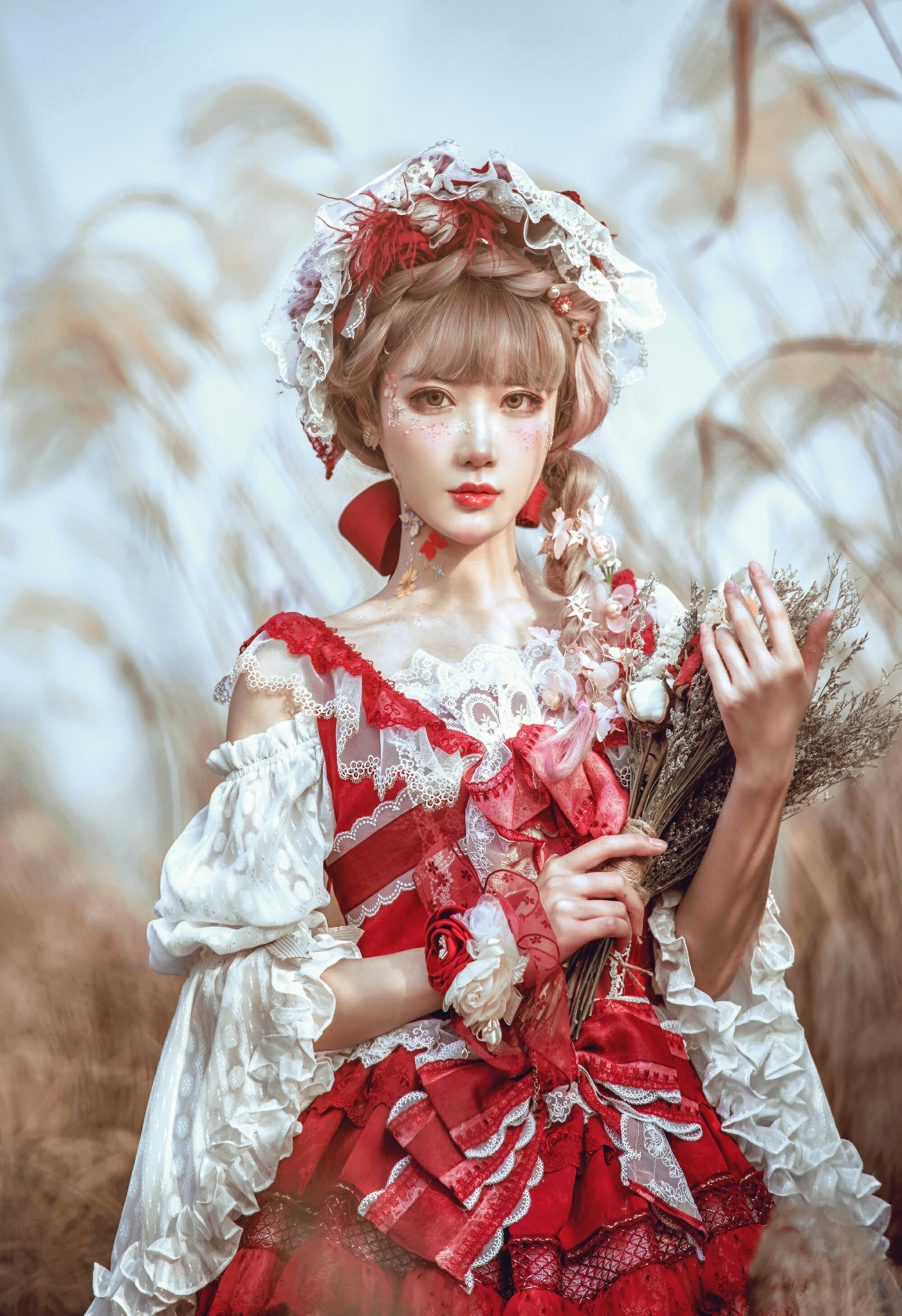 阿包也是兔娘-lolita红裙 [12P] 2