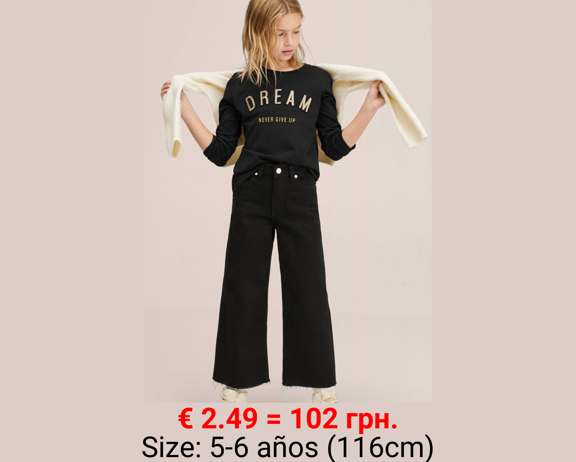 Camiseta manga larga relieve