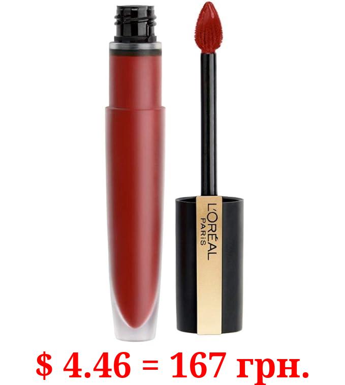 L’Oréal Paris Makeup Rouge Signature Matte Lip Stain, I Am Worth It