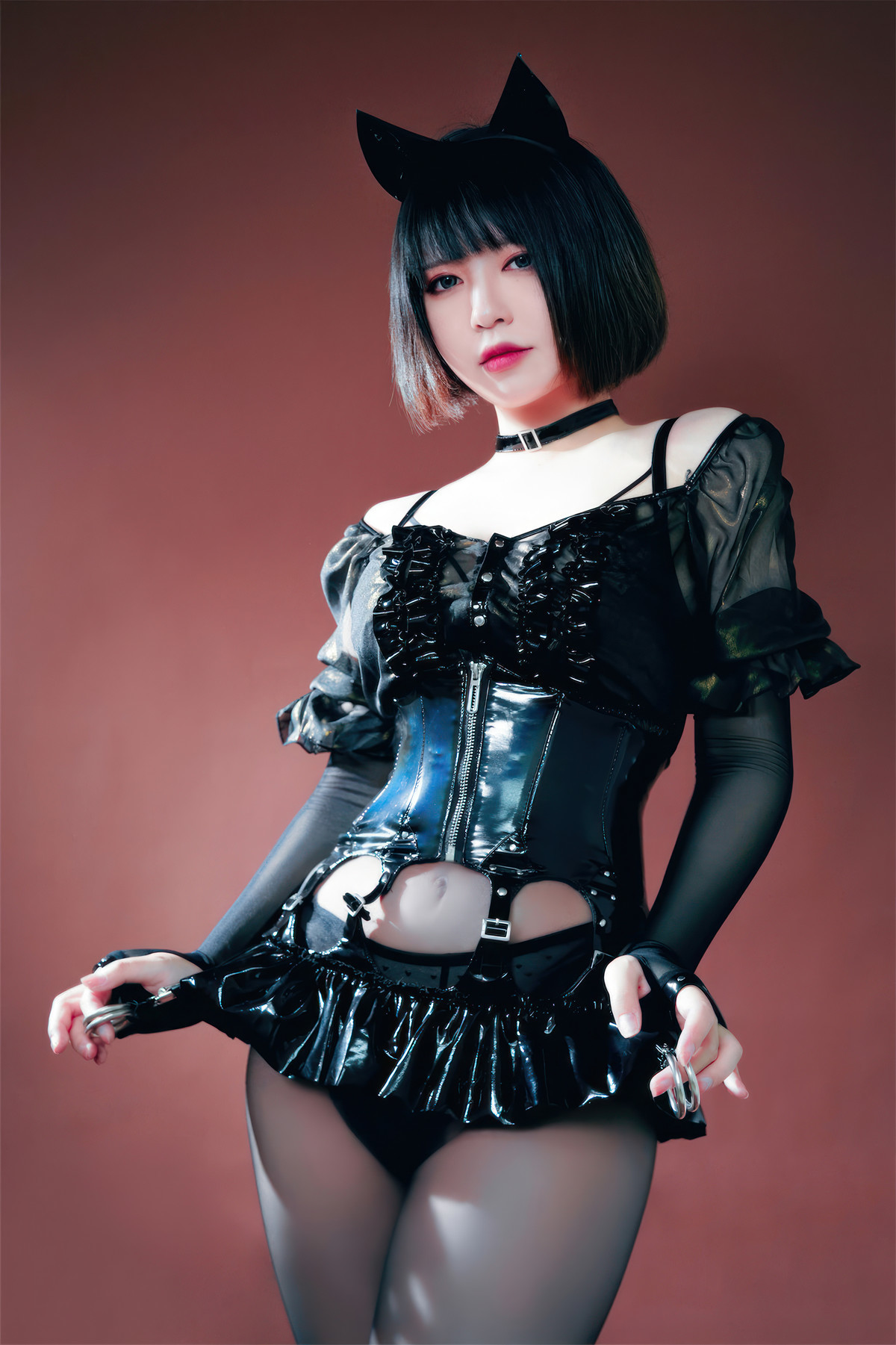 Cosplay 半半子Banbanko 黑猫NEKO 4