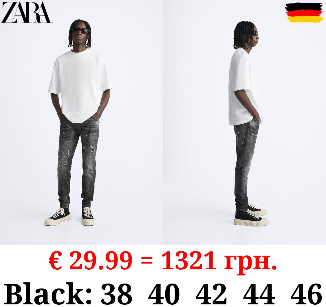 SKINNY JEANS WITH PATCHES