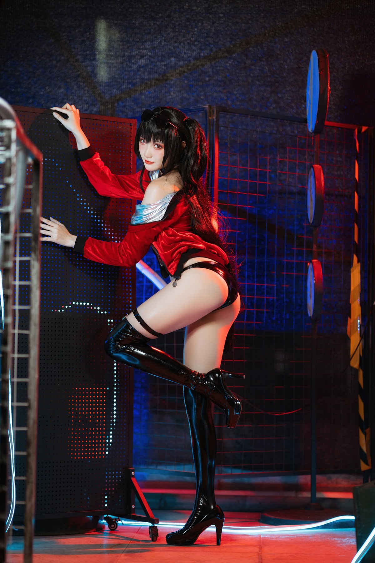 Cosplay 瓜希酱 碧蓝航线 大凤赛车 11