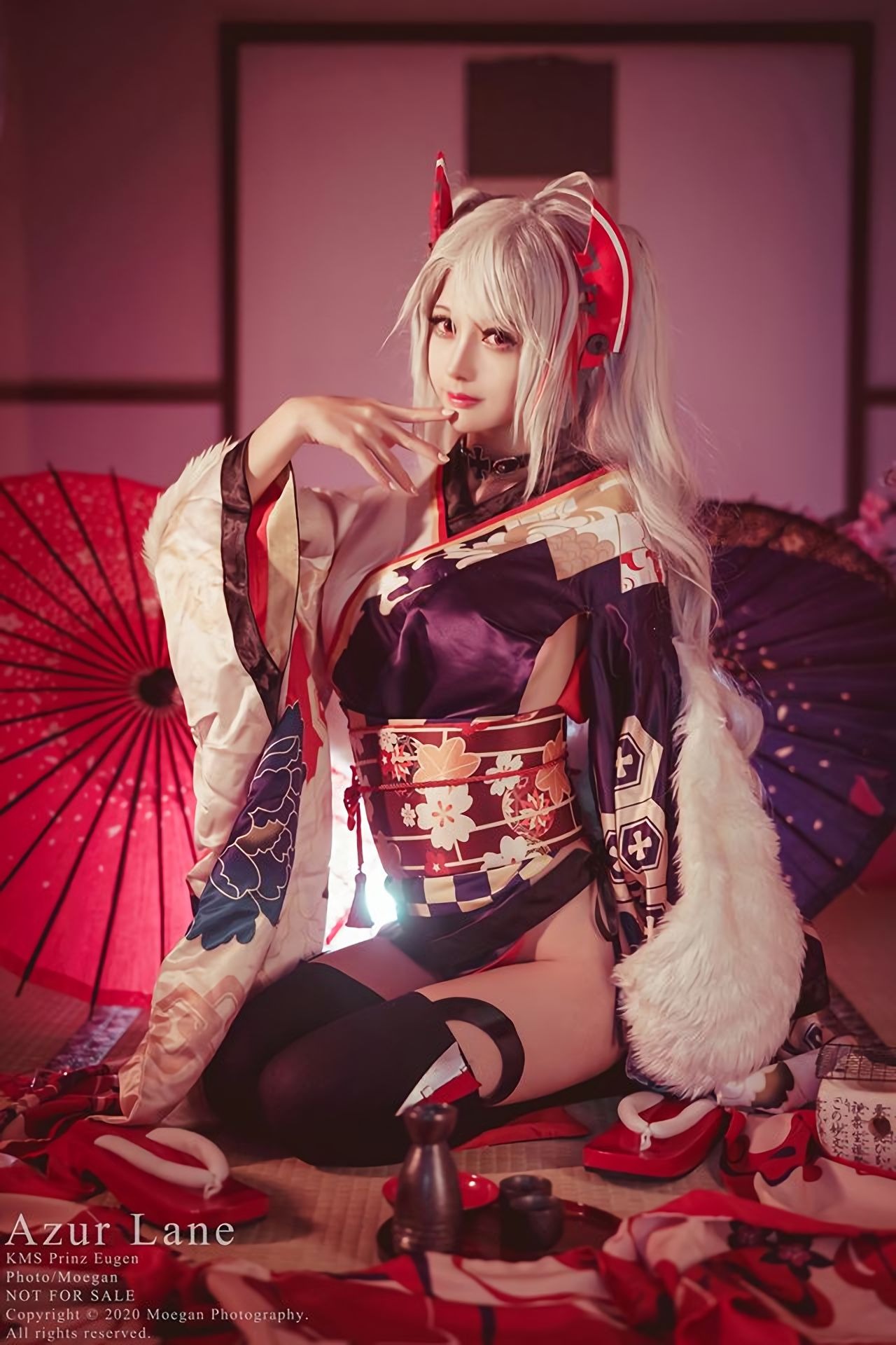 沖田凜花Rinka-欧根亲王 百花缭乱 碧蓝航线[12P] 4