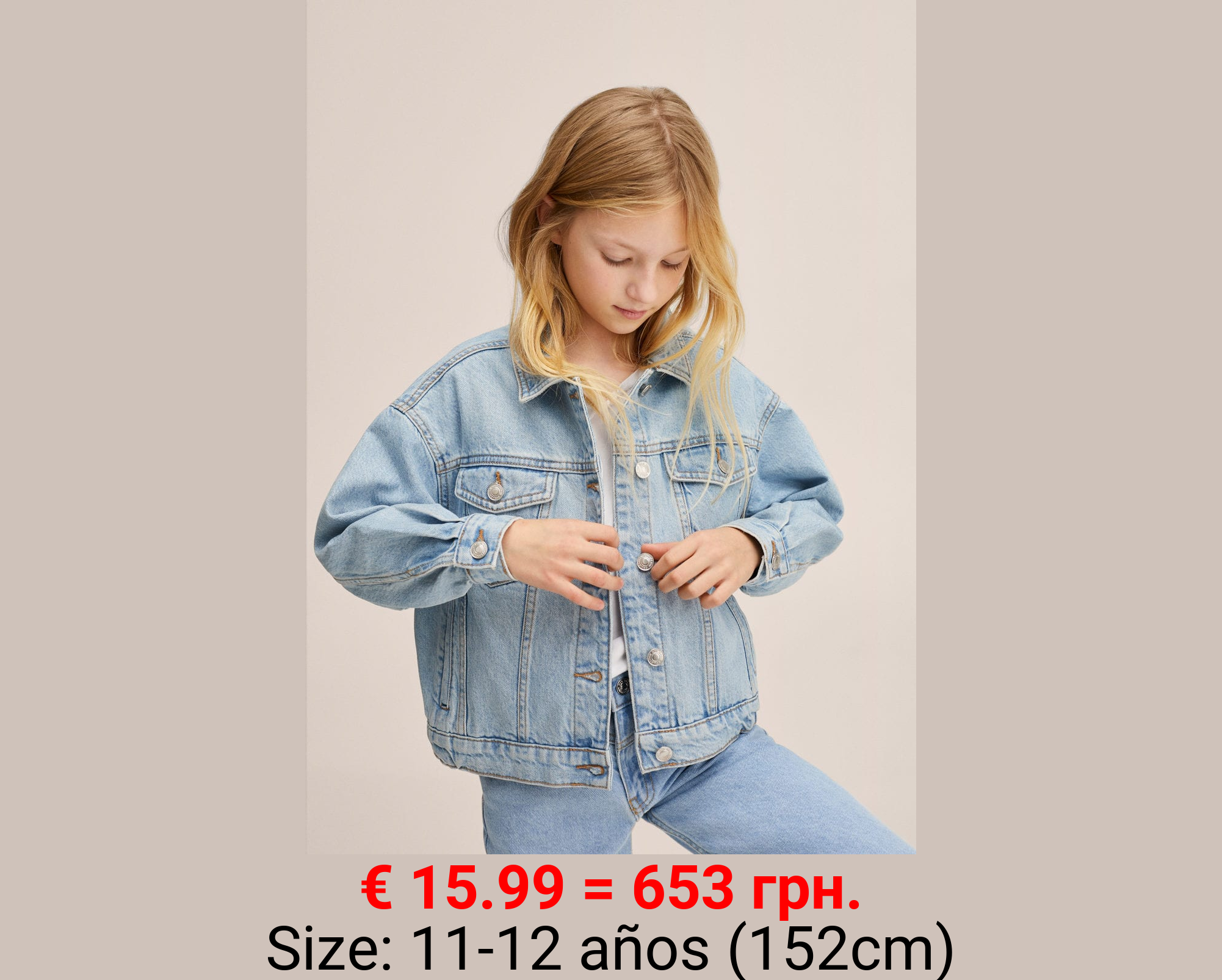 Chaqueta vaquera bolsillos