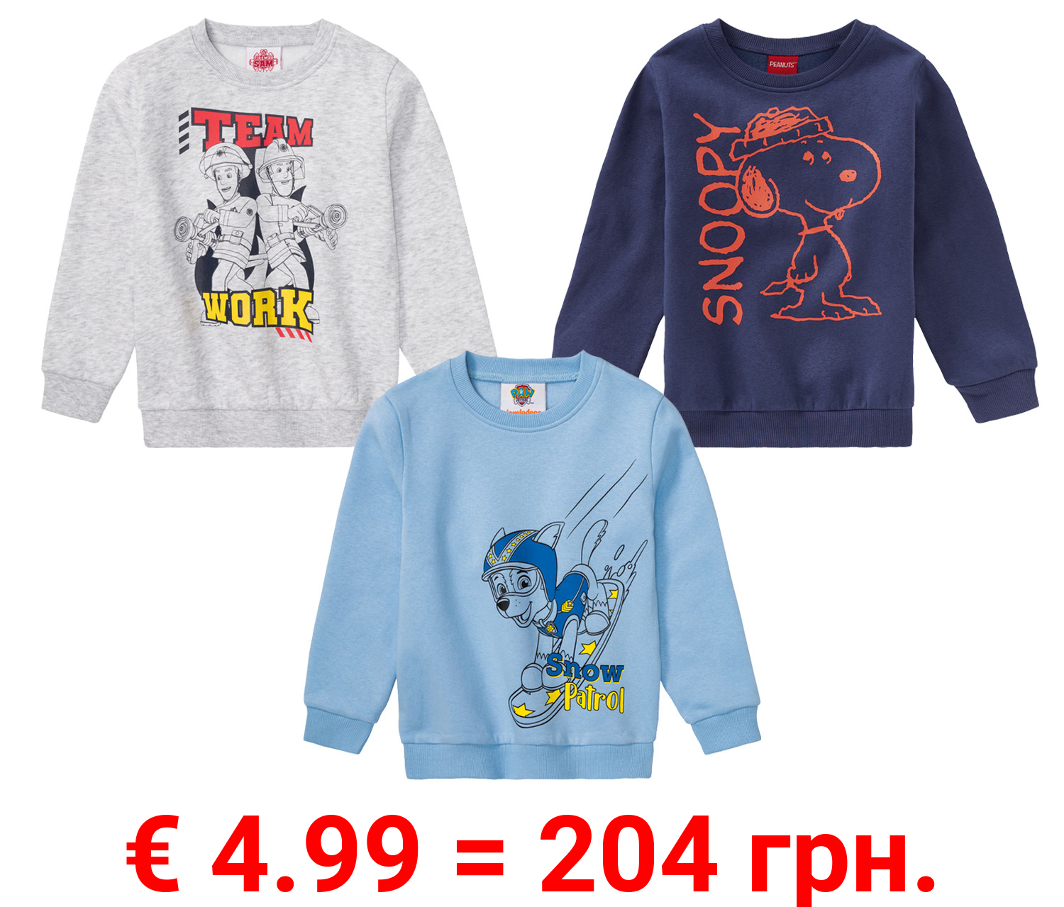 Kleinkinder Jungen Sweatpullover mit Print