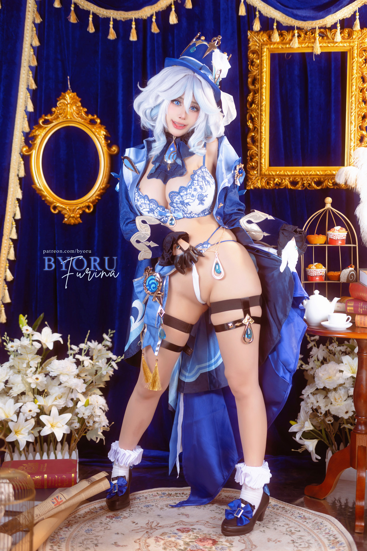 Cosplay 日本性感萝莉Byoru Furina & Honkai Star Rail 38