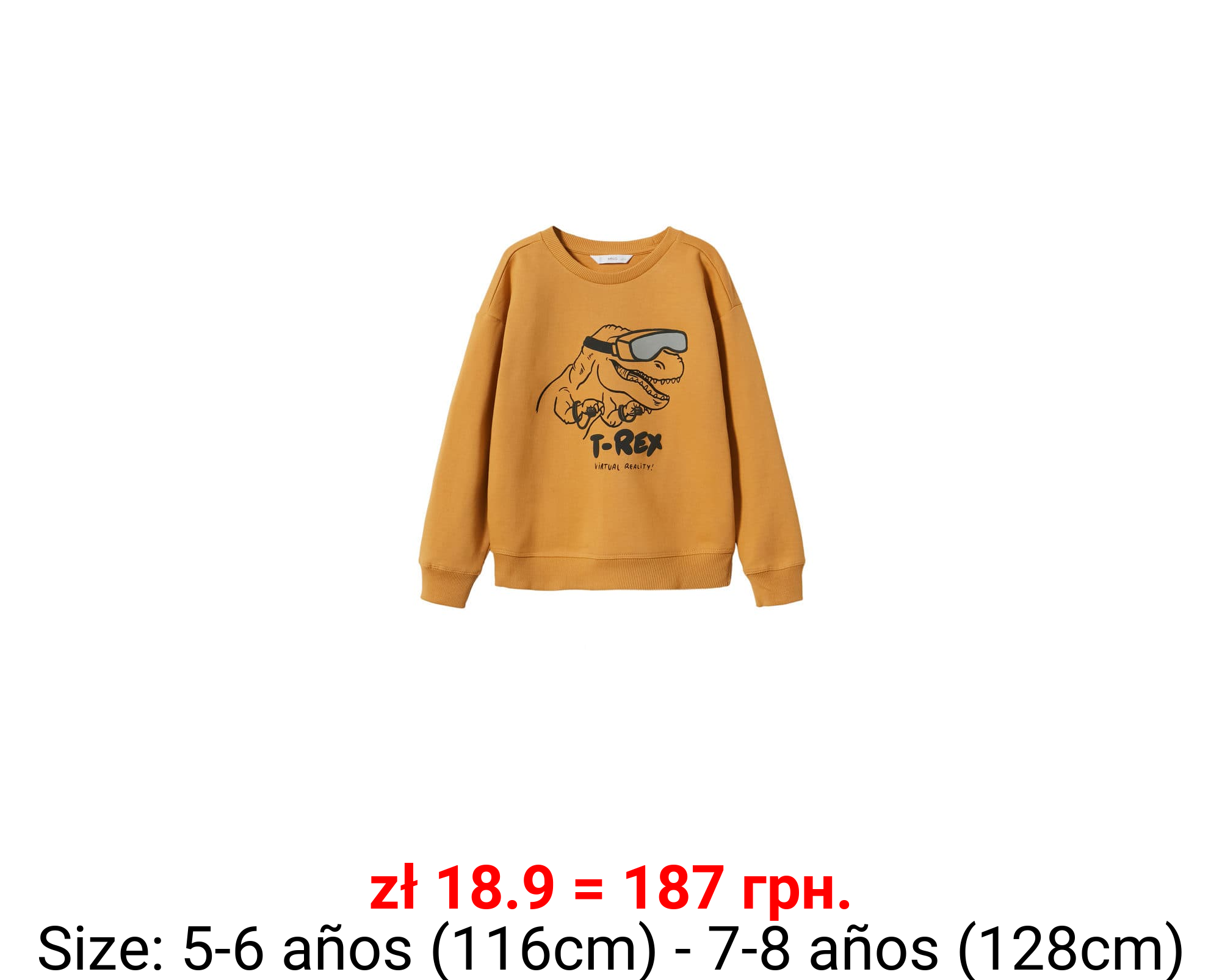 Sudadera algodón dibujo