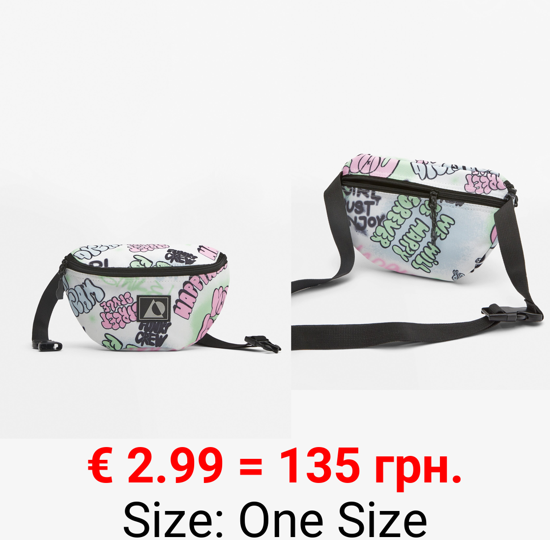 Graffiti belt bag