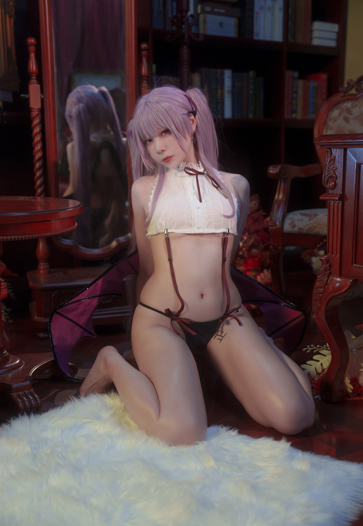 Cosplay 安食Ajiki 笨拙的小恶魔 32