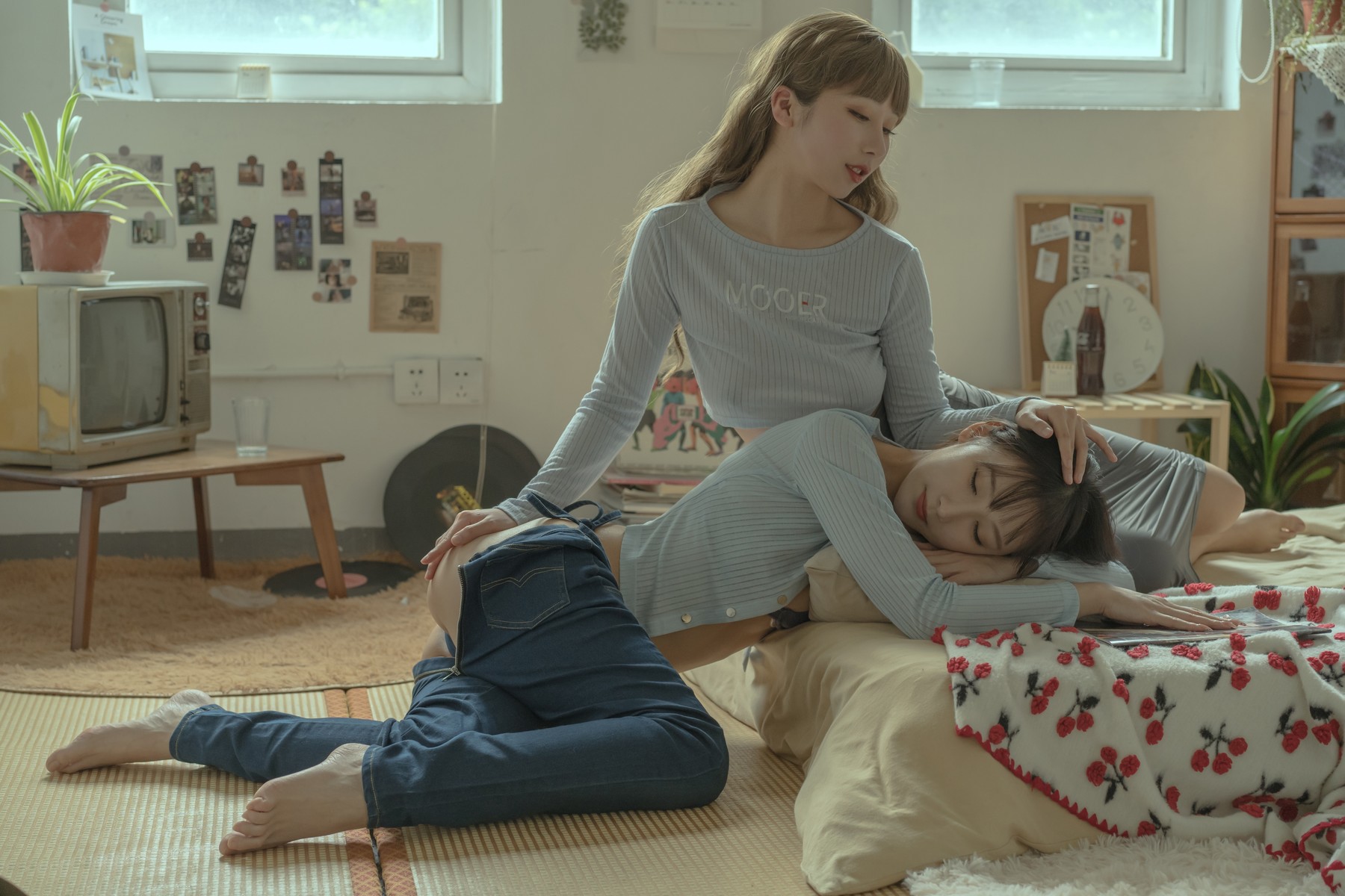 Cosplay 云溪溪 奶桃 日系百合 28