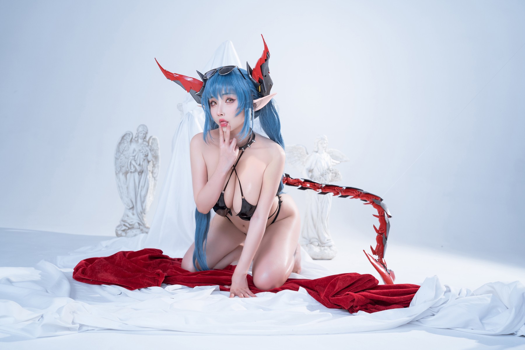 Cosplay rioko凉凉子 碧蓝航线 雷根斯堡 31