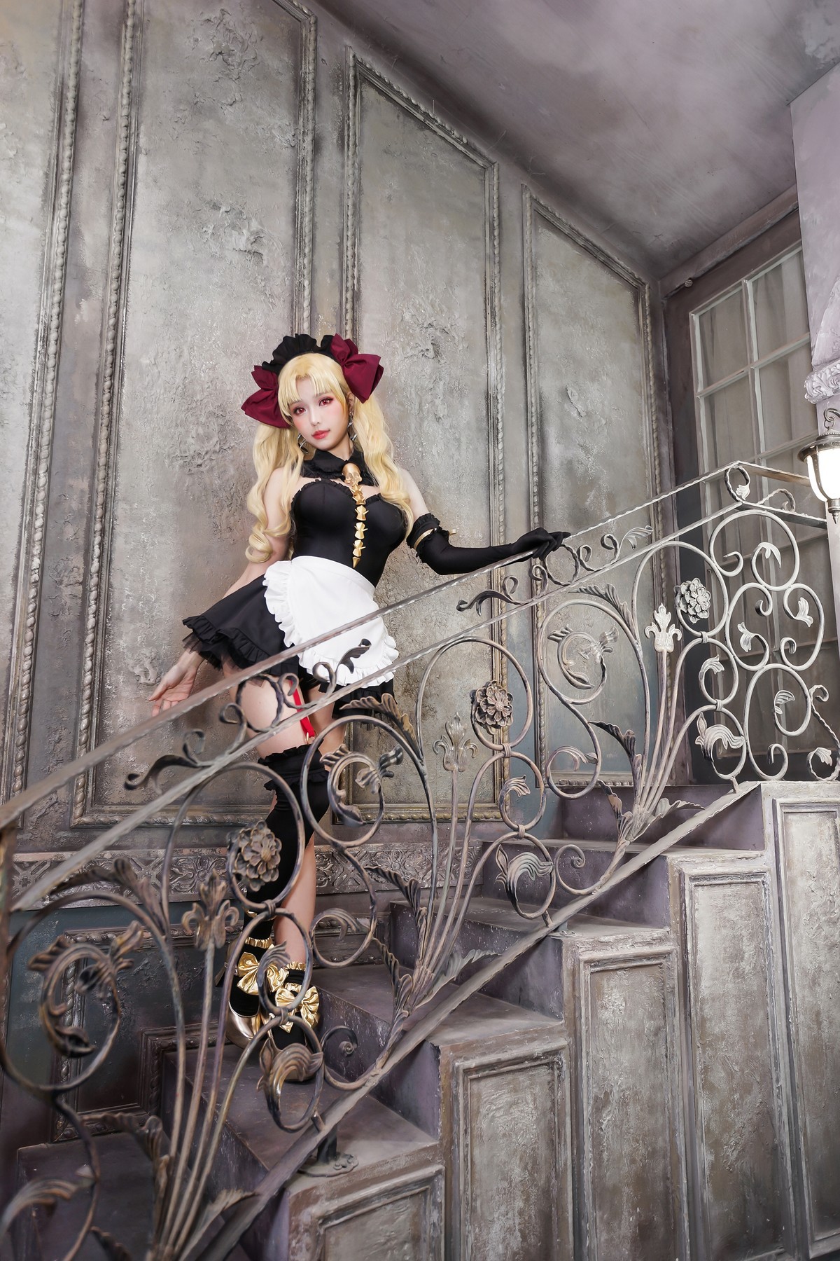 Cosplay ElyEE子 远坂凛 女仆 35