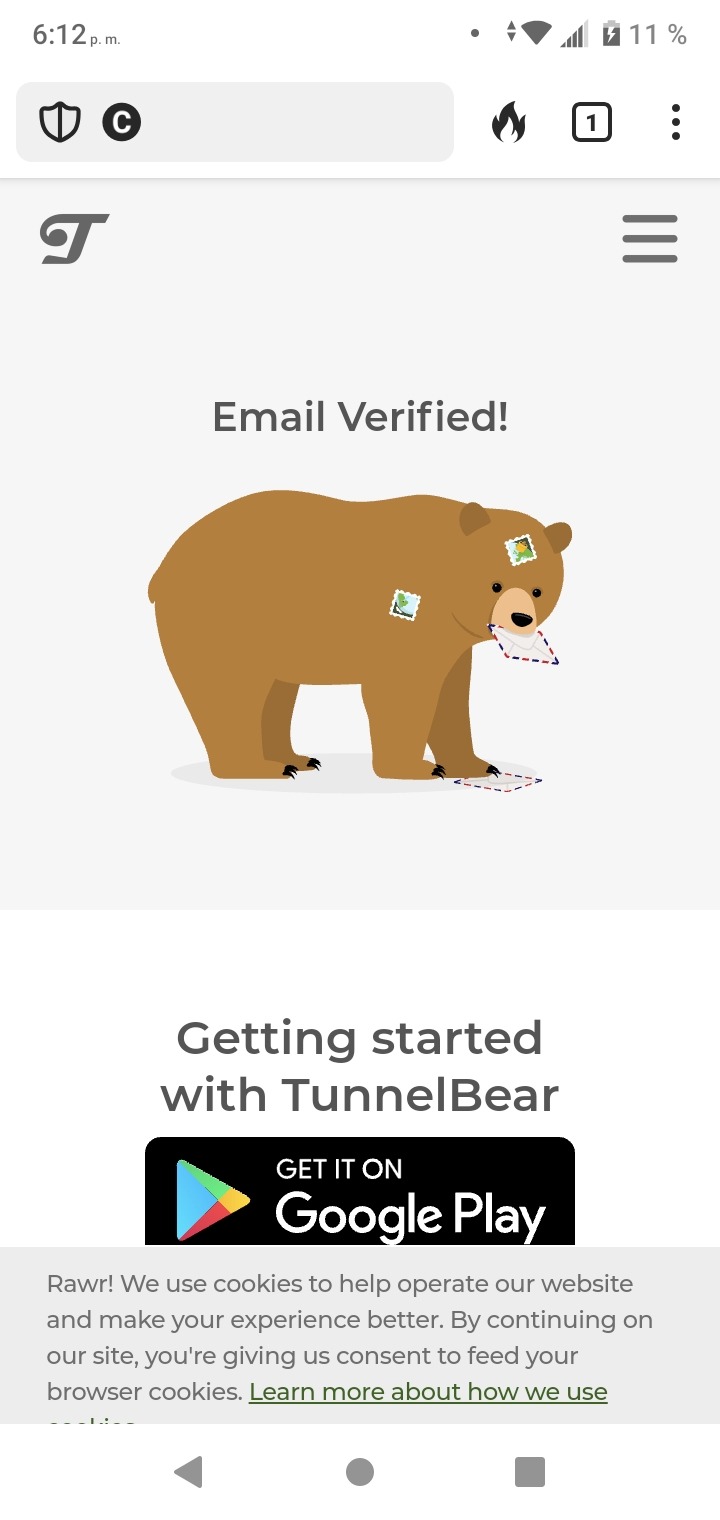 TUNNEL BEAR VPN Telegraph