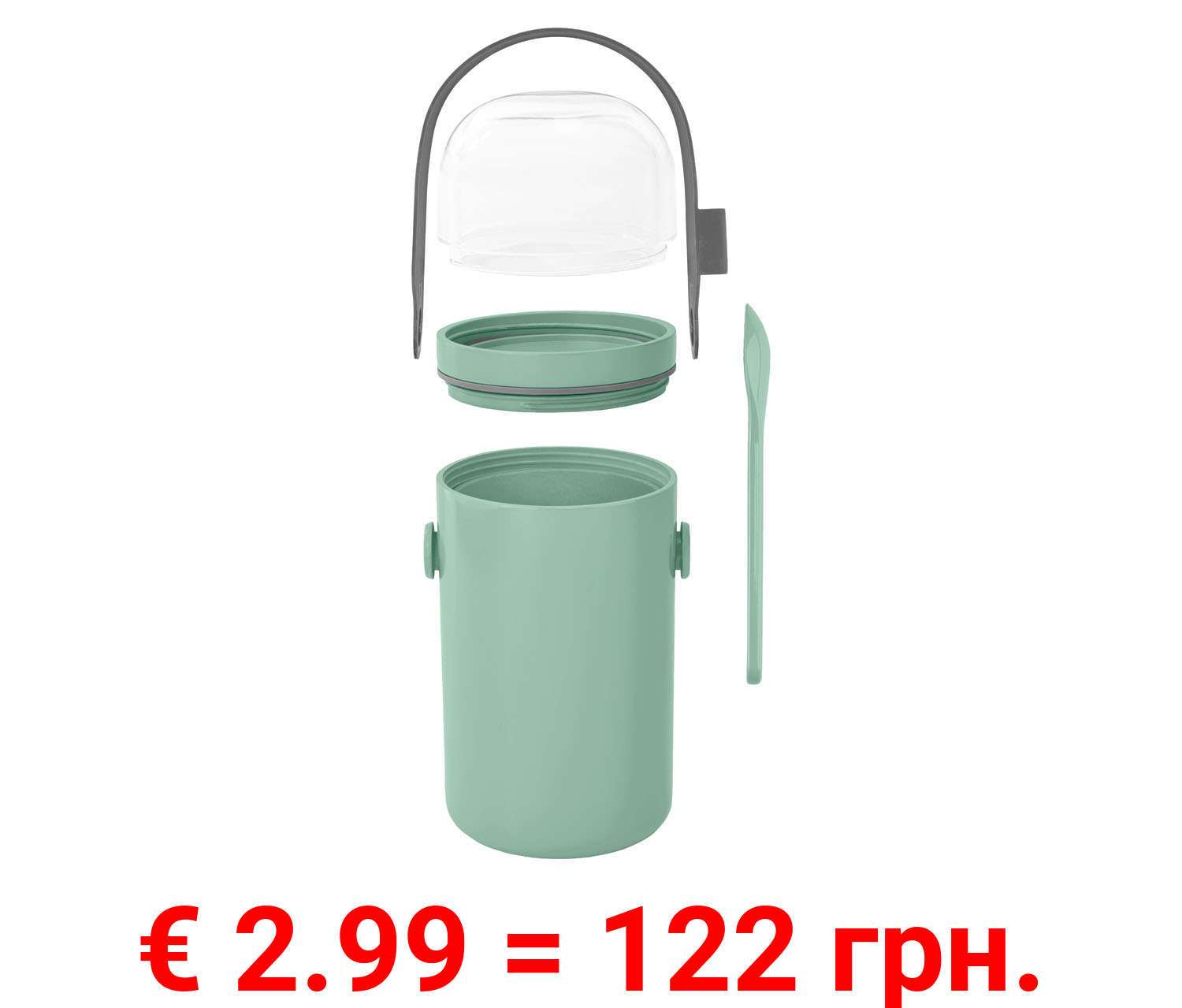 ERNESTO® To-Go-Boxen, mit Trageriemen