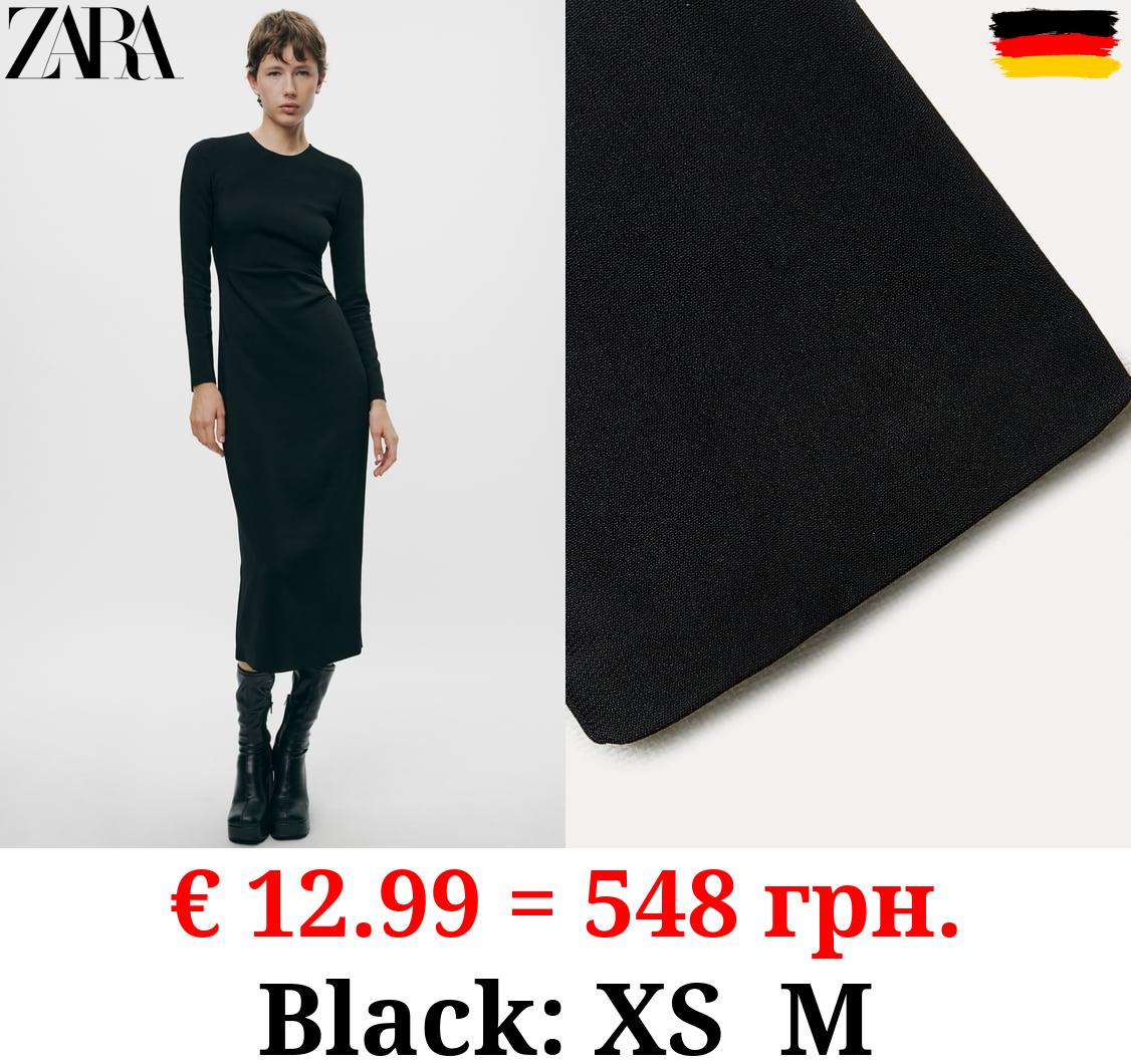 ZW COLLECTION SIDE GATHERED DRESS