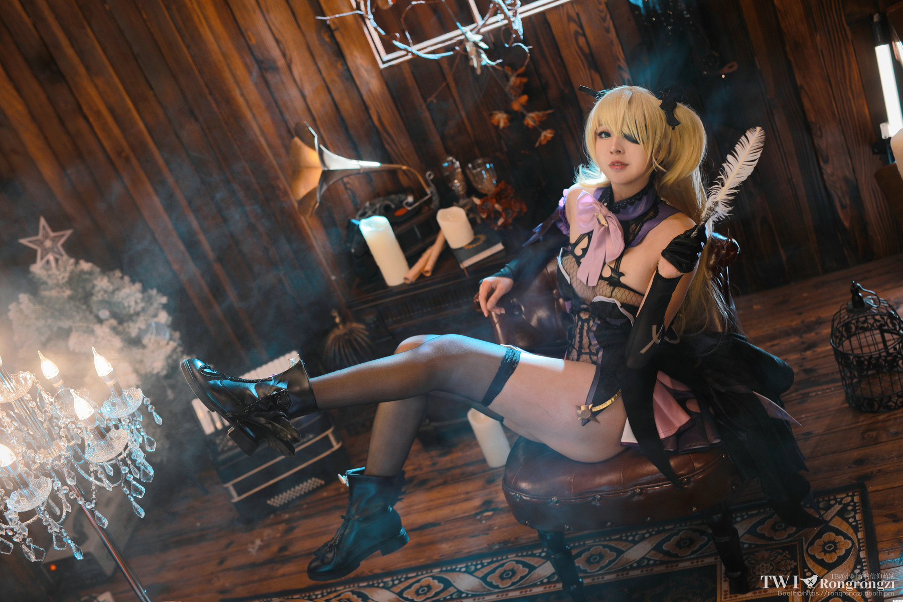 小容仔咕咕咕w Cosplay 菲谢尔 6
