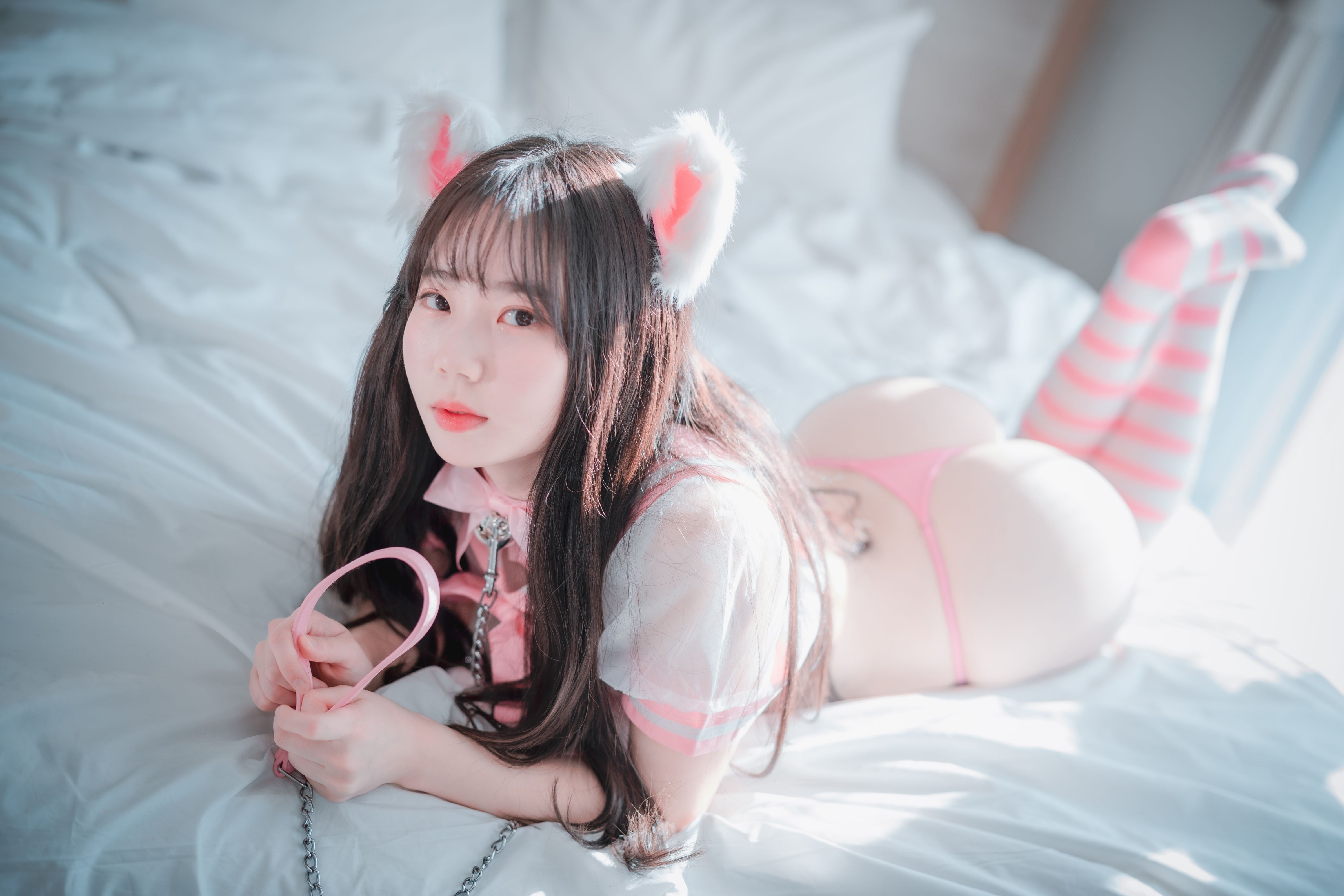 [DJAWA] MyuA - Catgirl in Pink 38
