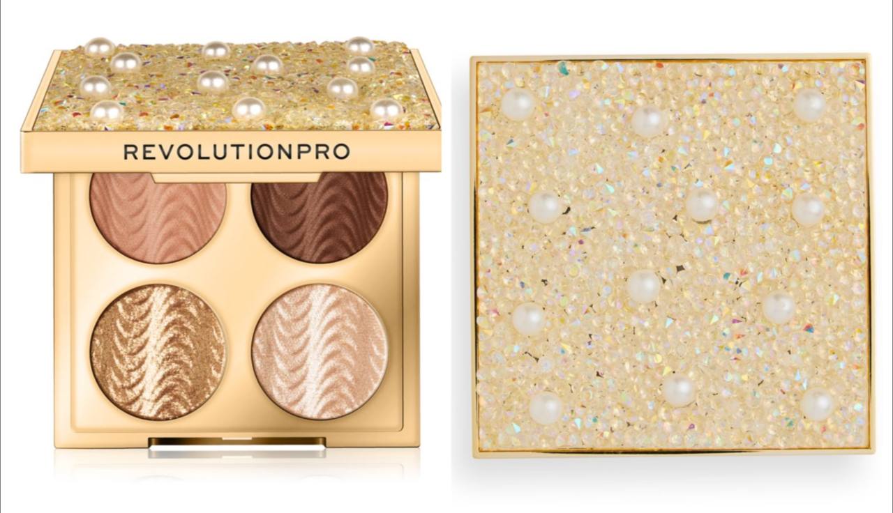 Revolution ultimate eye look palette. Revolution Pro Diamond and Pearl.