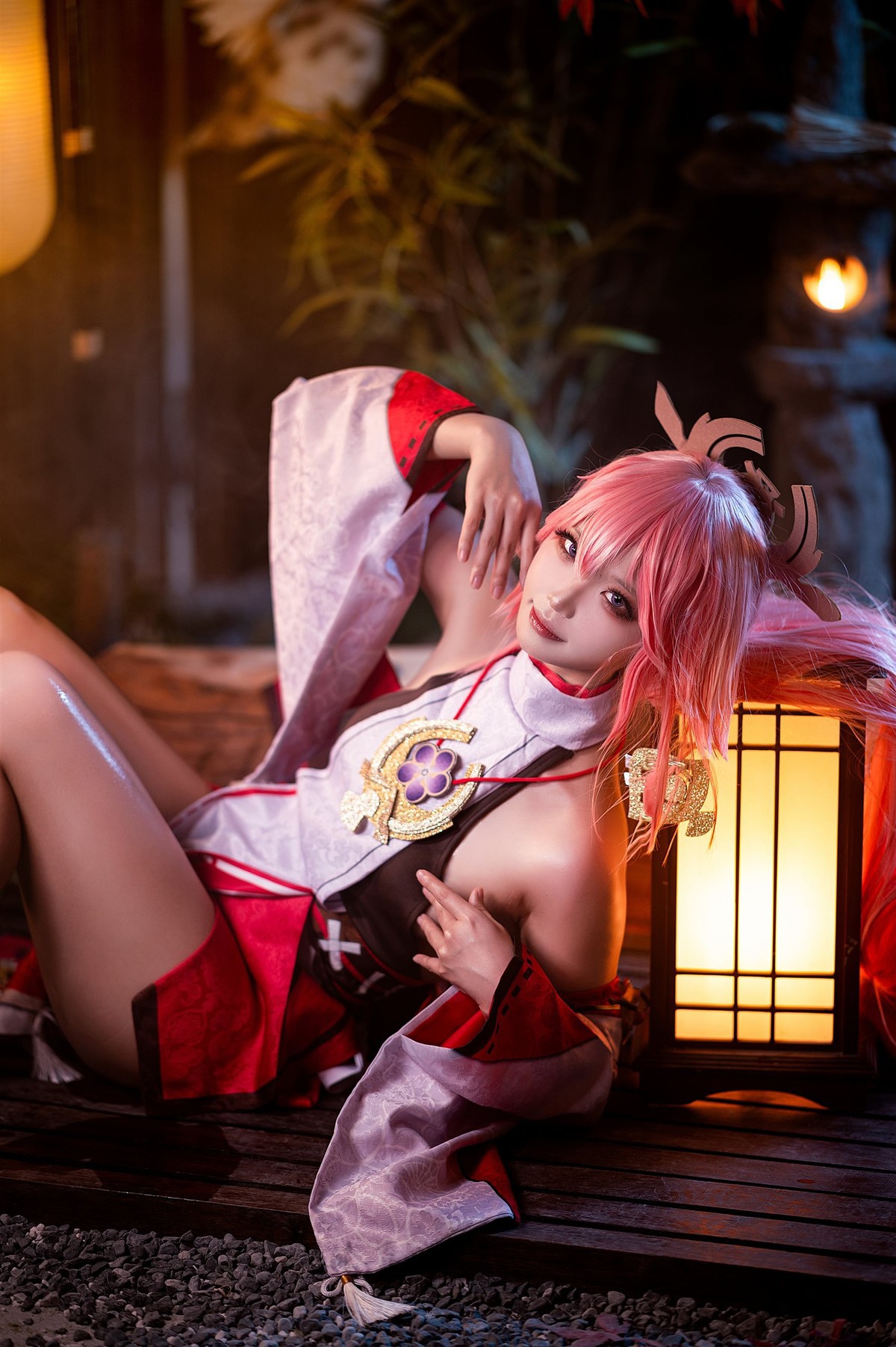 Cosplay 伊喵君 景三 八重 雷神 双倍快乐 8