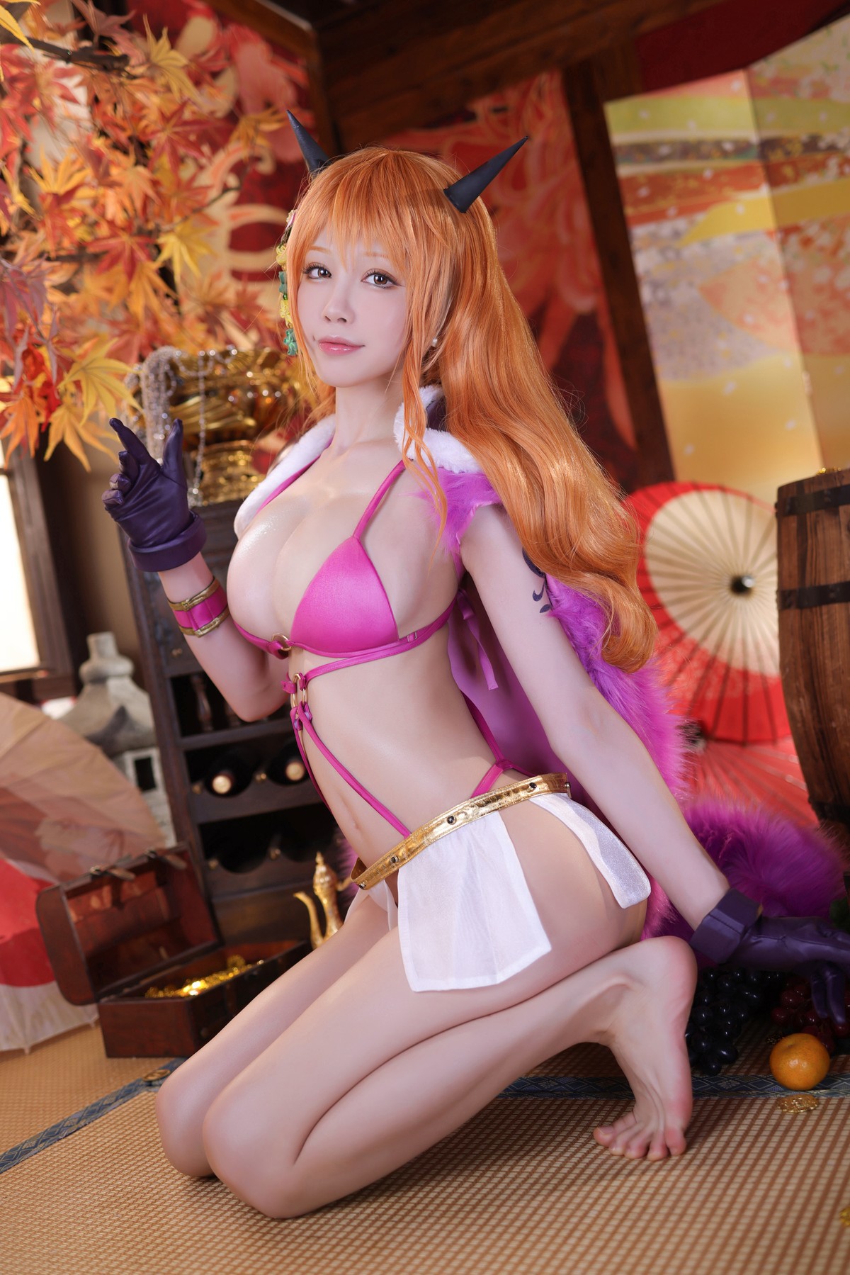 Cosplay 水淼Aqua Nami ナミ Set.01 19