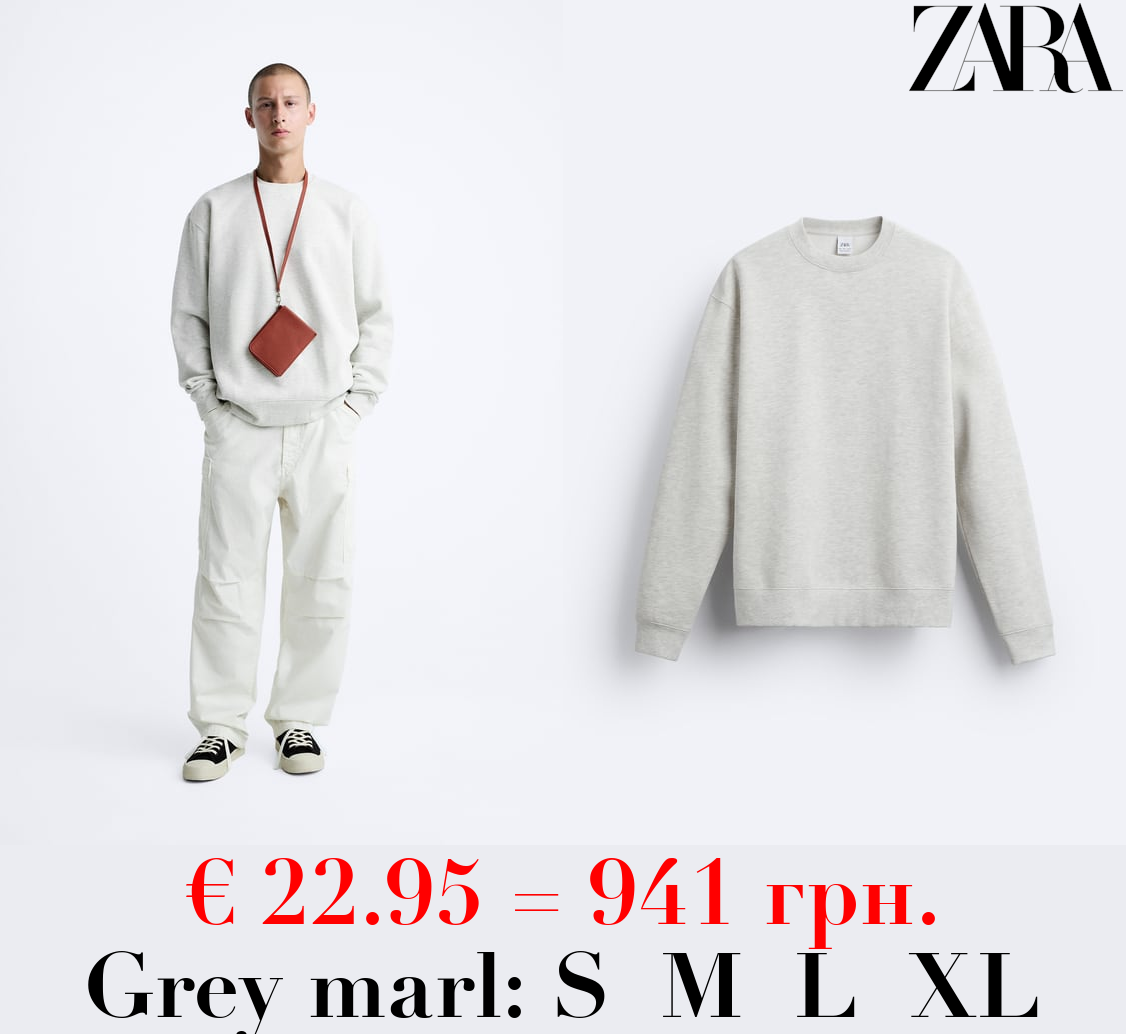 ROUND NECK SWEATSHIRT