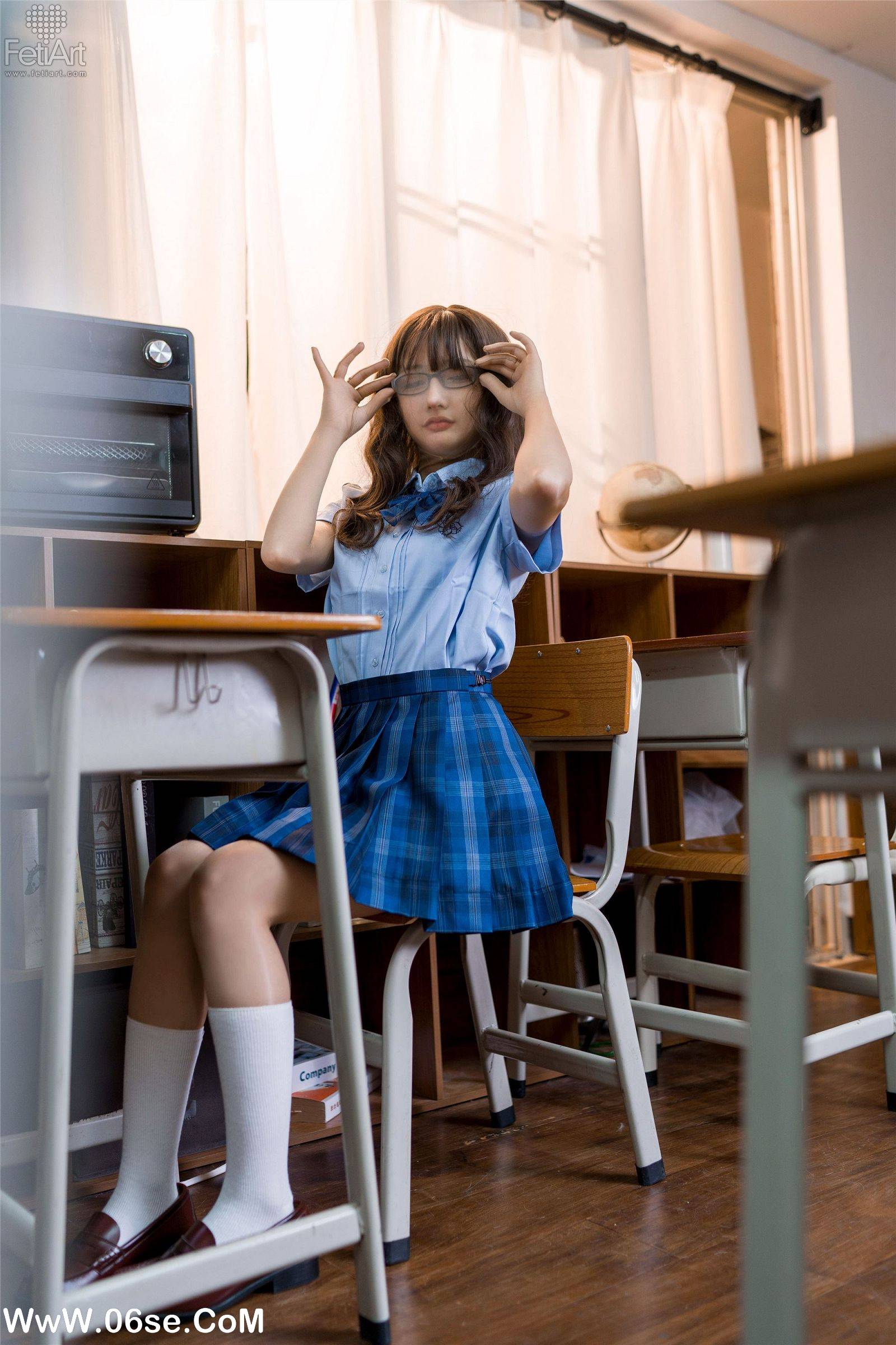 图片[12]-[FetiArt尚物集] NO.00057 Pantyhose Encasement Classmate-六色网