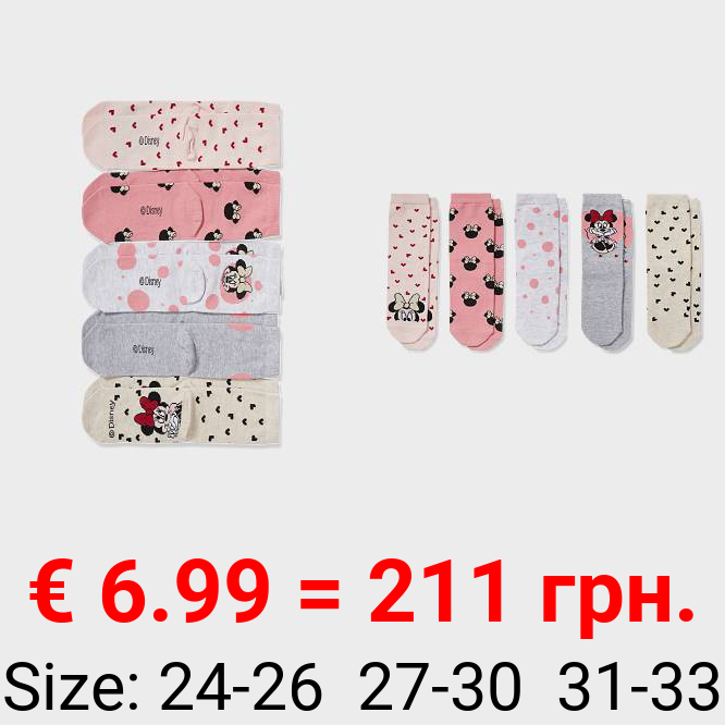 Multipack 5er - Minnie Maus - Socken