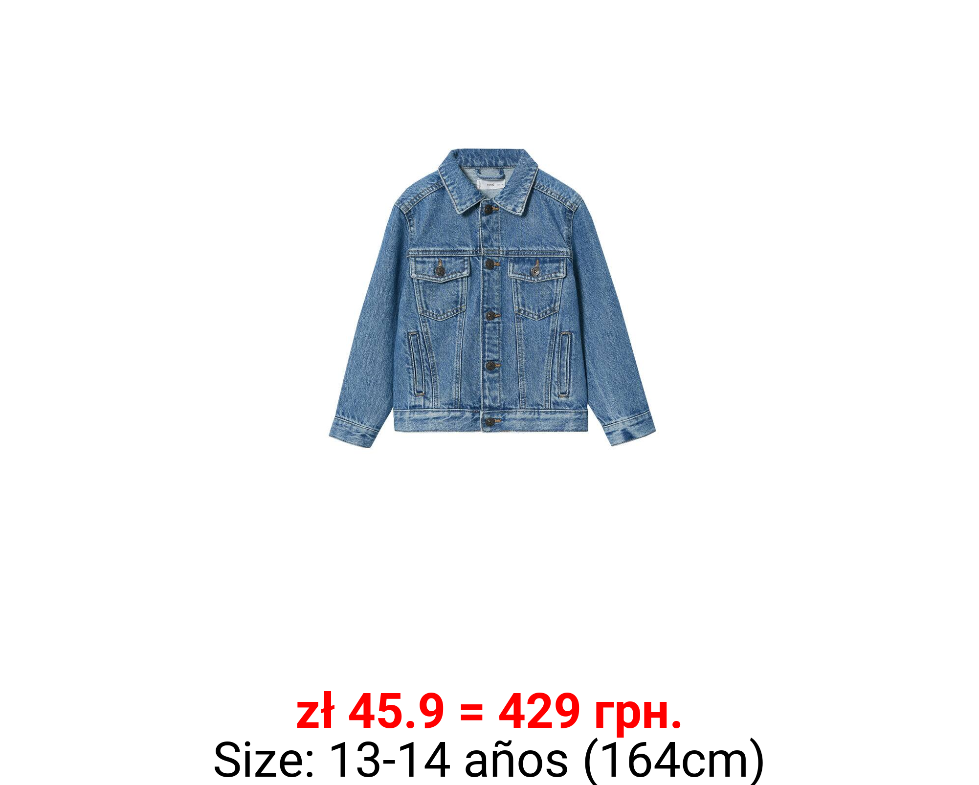 Chaqueta vaquera bolsillos 