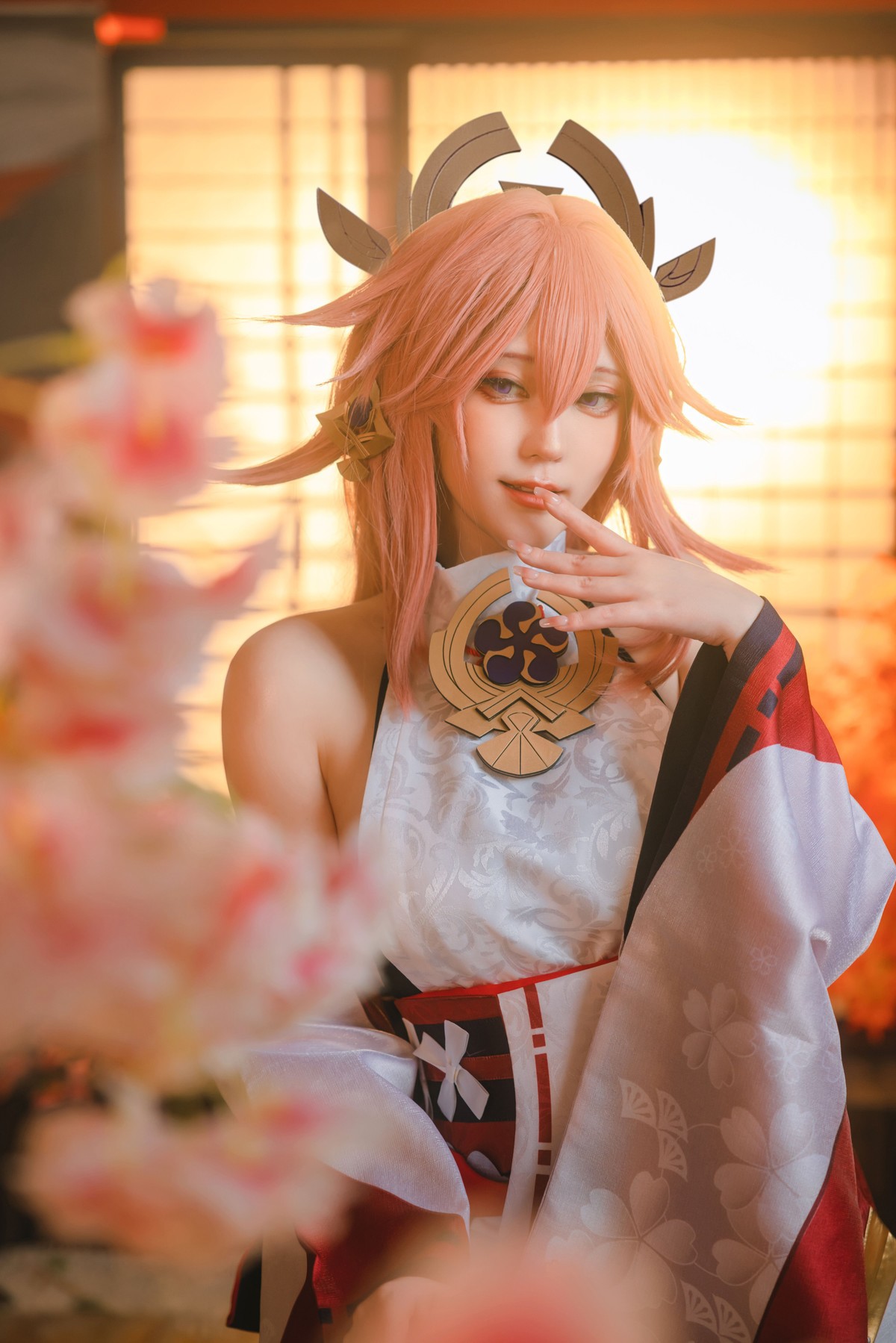 蛋黄mayo Cosplay 八重神子 11