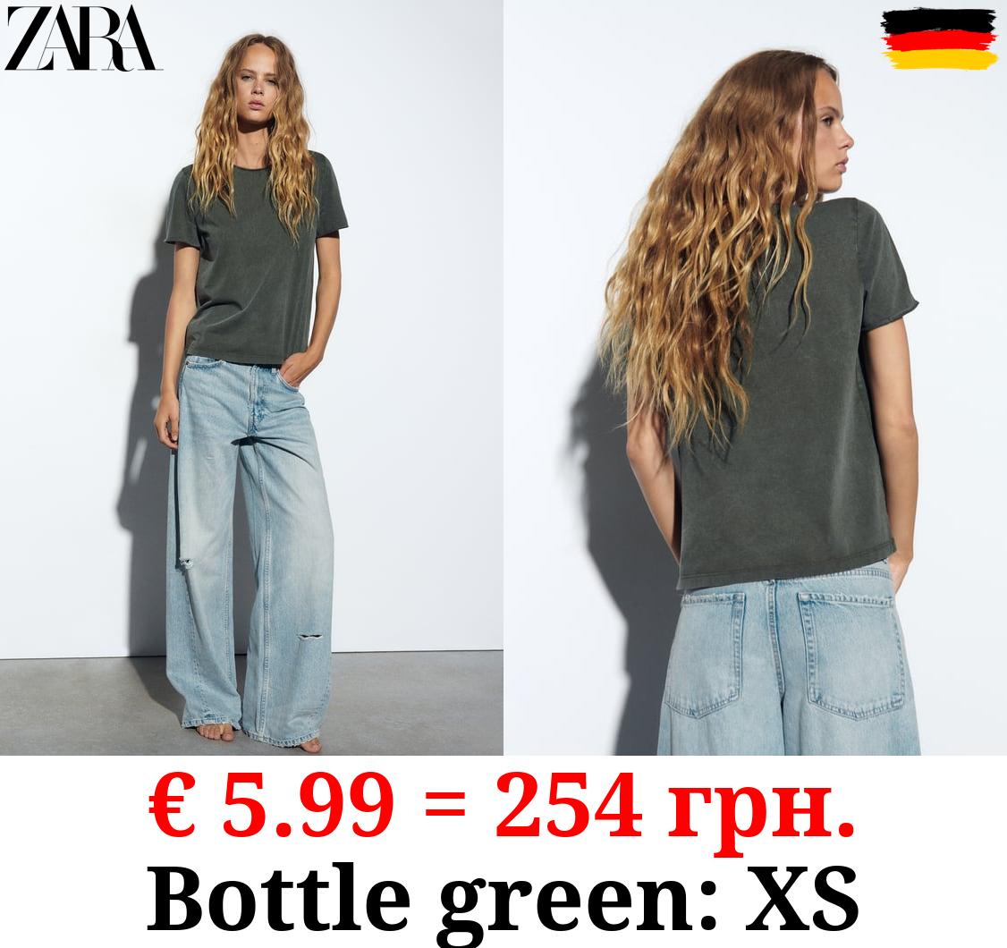 FITTED FADED T-SHIRT