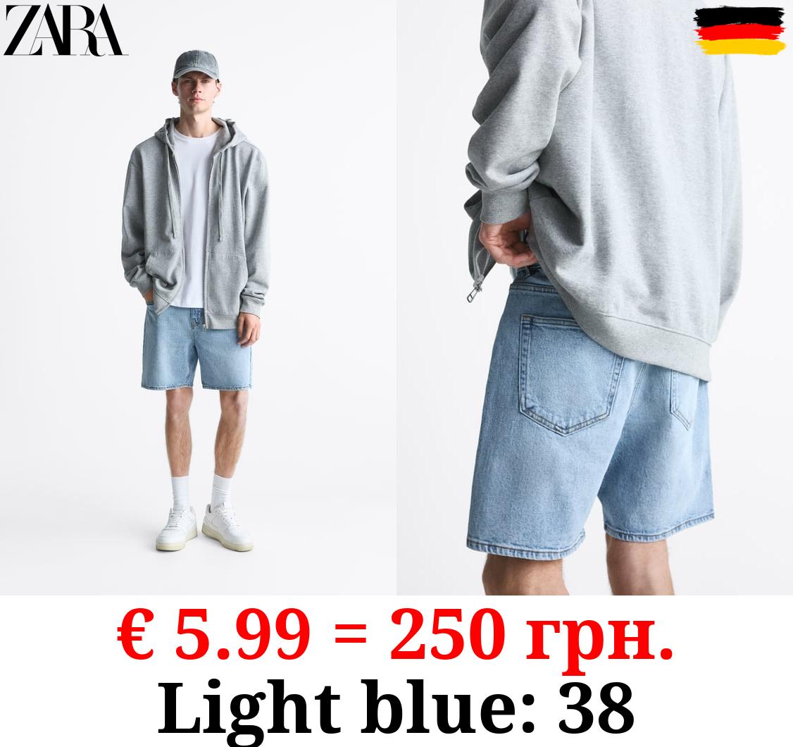 BASIC DENIM BERMUDA SHORTS