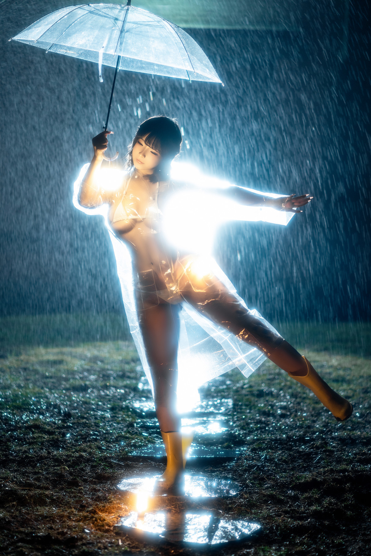 Cosplay Yuuhui玉汇 雨夜独舞 Set.01 19