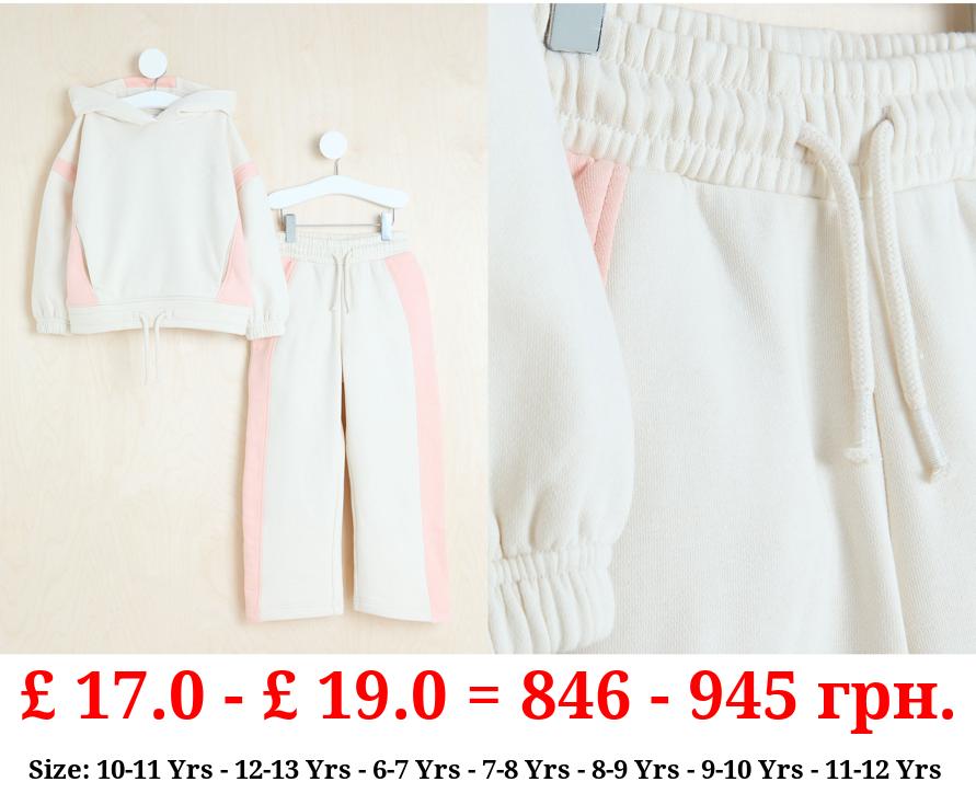 Billie Faiers Colour Block Sweatshirt Hoodie and Trousers Outfit