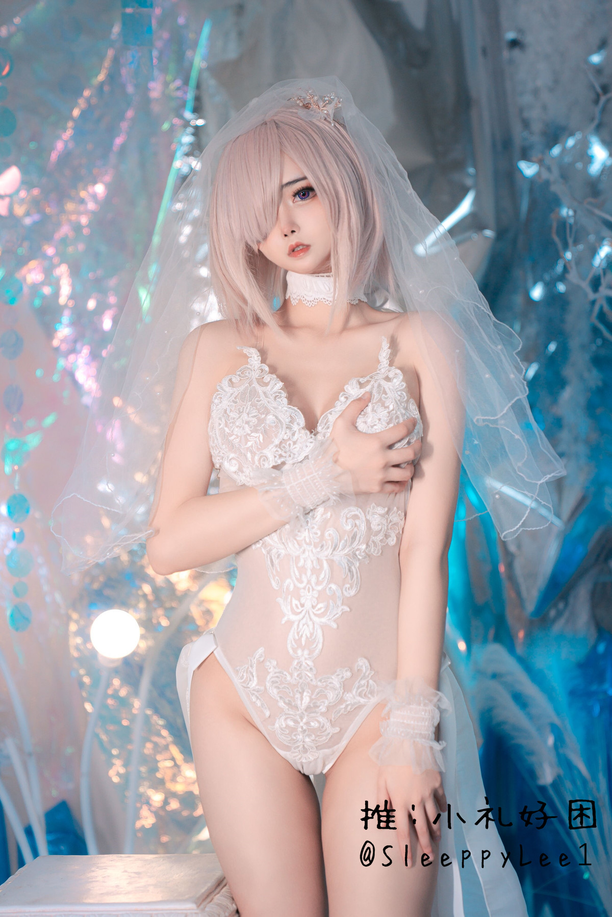 Cosplay 小礼好困 玛修 礼服 16