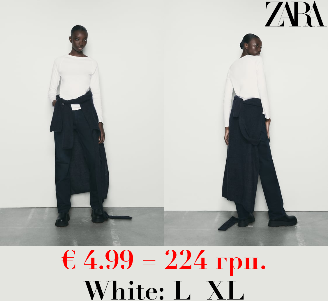 FADED COTTON T-SHIRT