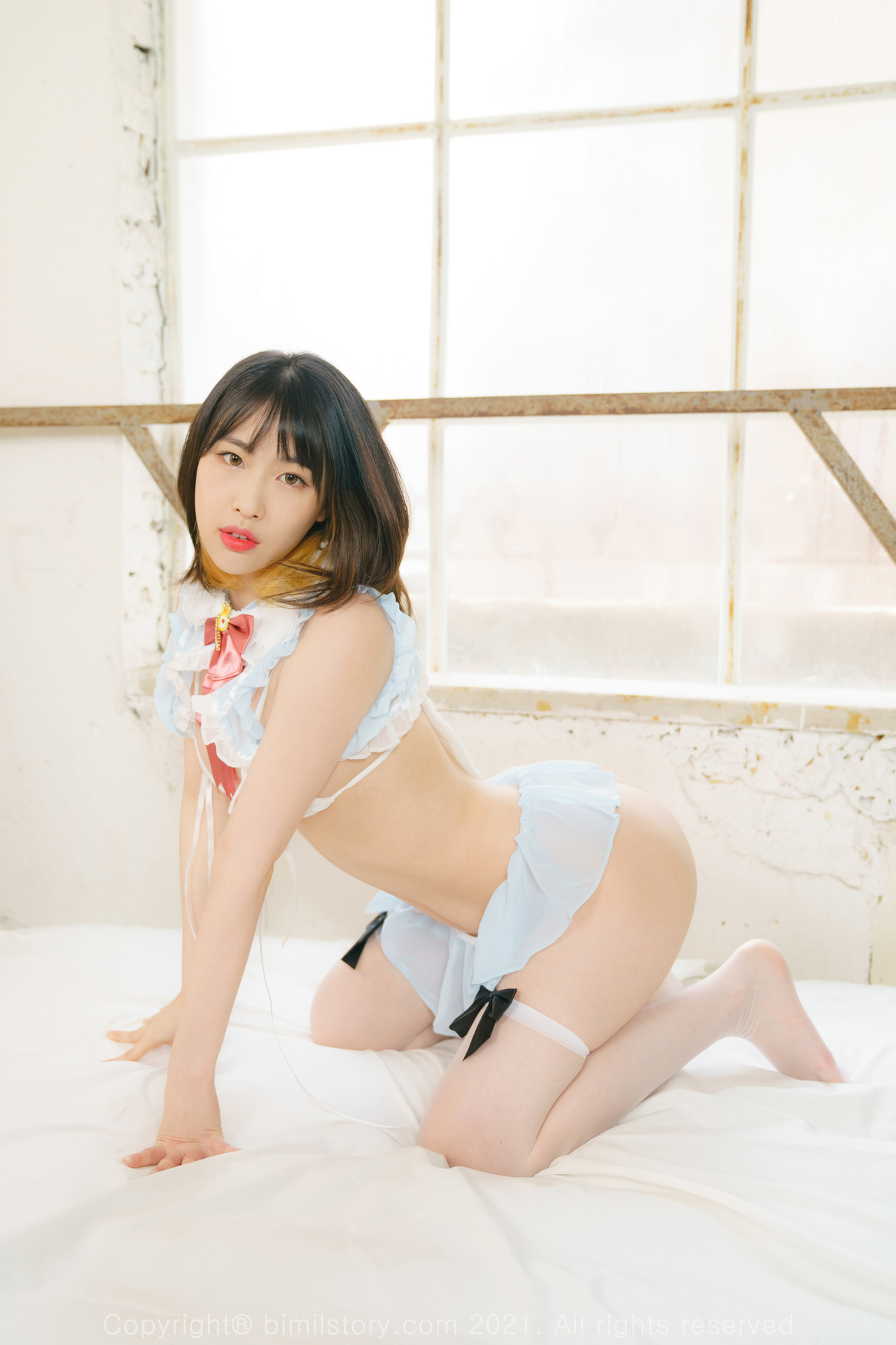 Uhye 이유혜, [Bimilstory] No.01 Cute Maid Set.01 4
