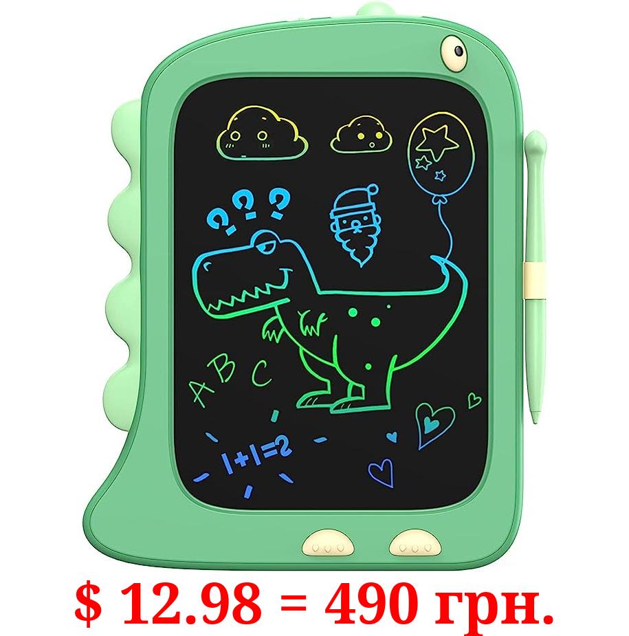 ORSEN LCD Writing Tablet Toys, 8.5 Inch Doodle Board Drawing Pad Gifts for Kids, Dinosaur Drawing Board for Christmas Birthday Gift for Toddler Boys Girls 2 3 4 5 6 Years Old-Green