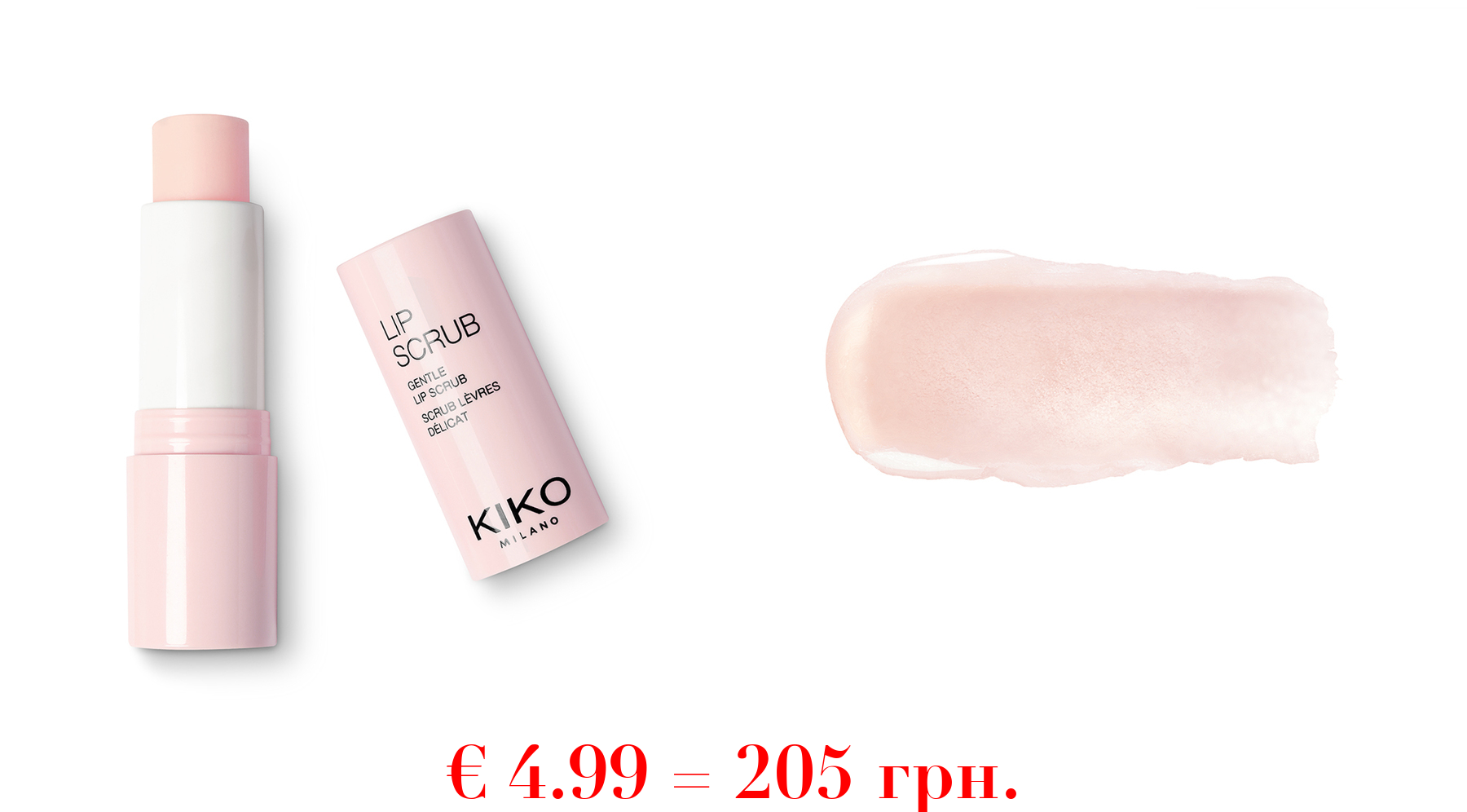 lip scrubSanftes Lippenpeeling in Stiftform