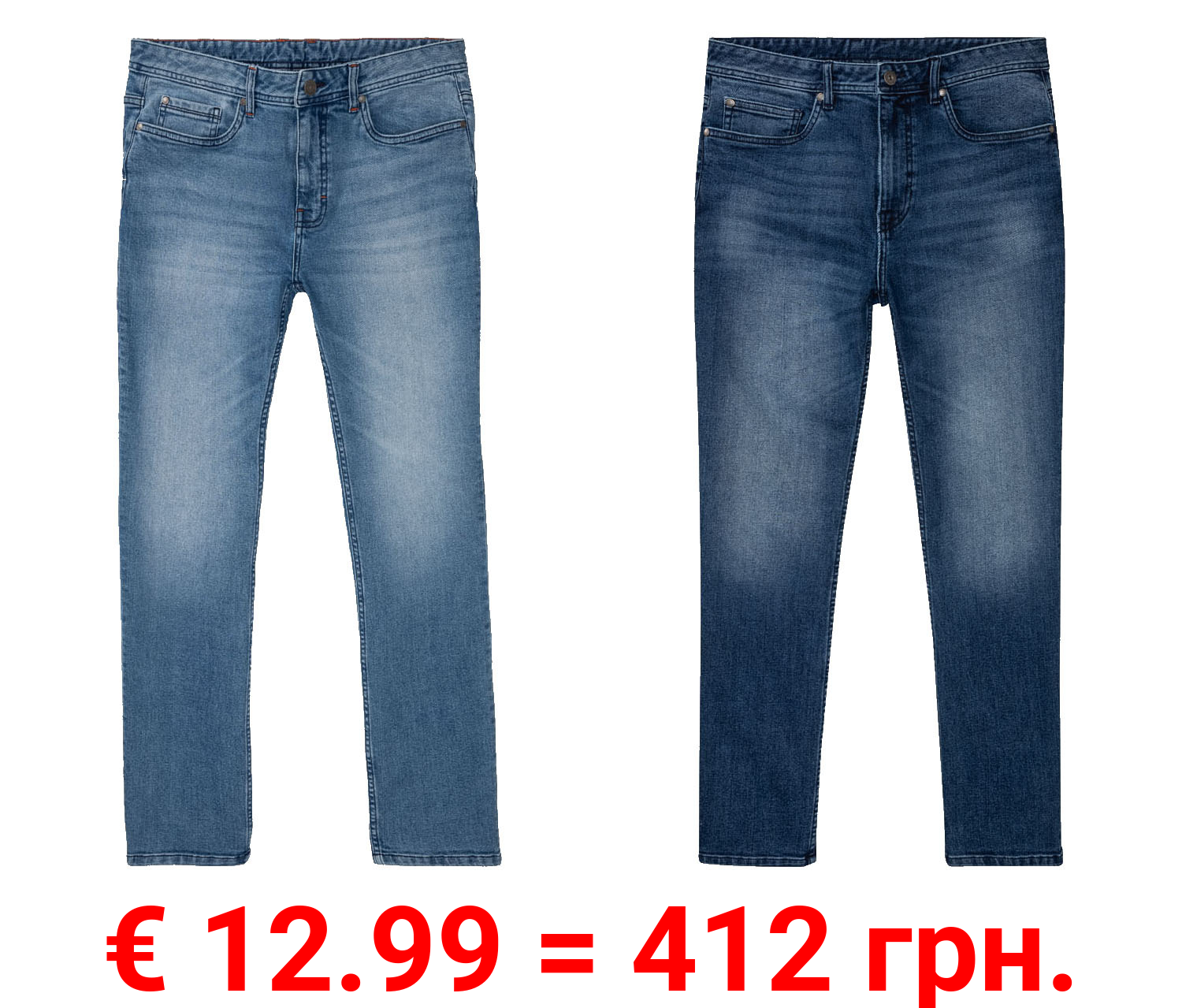 LIVERGY® Jeans Herren, schmal geschnitten