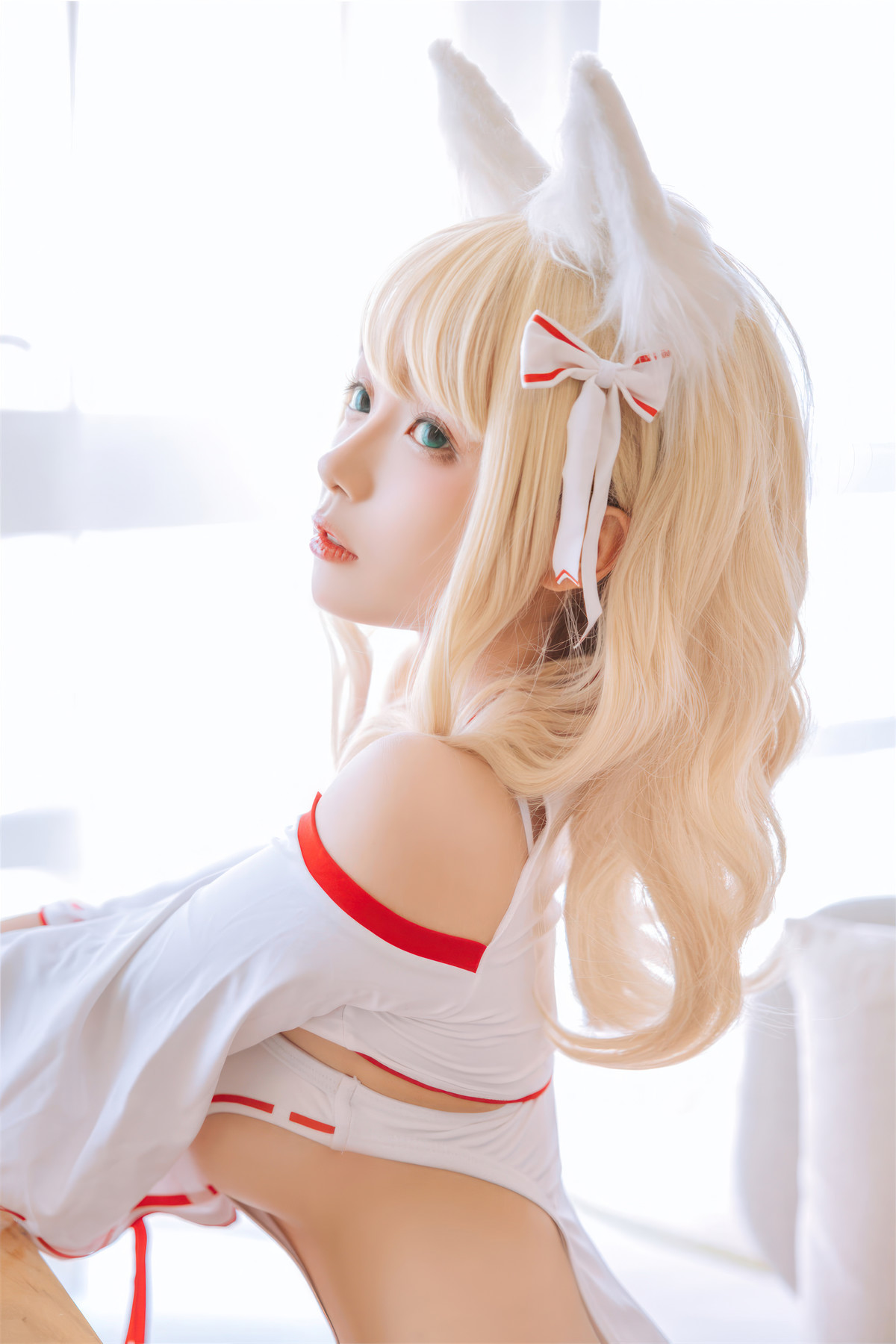 Cosplay Rinaijiao日奈娇 小狐狸巫女 50