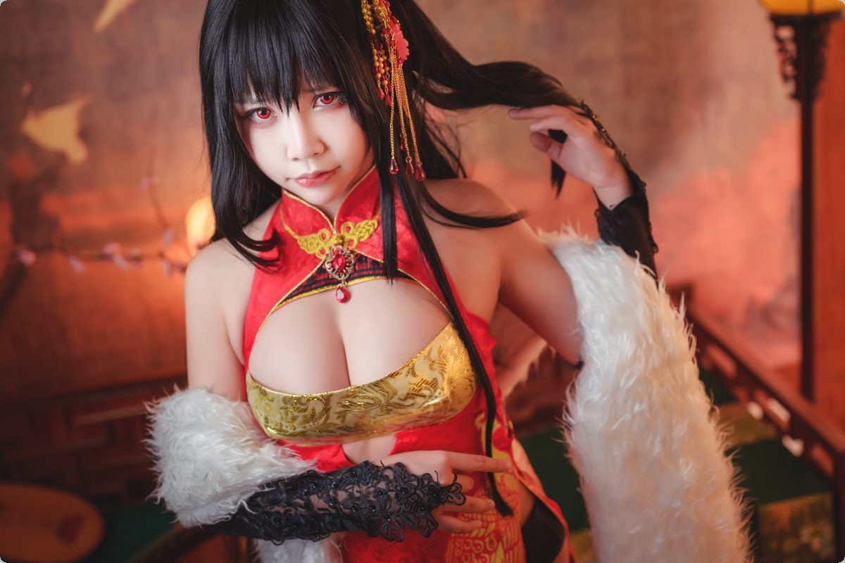 [Cos]抱走莫子 - 大凤旗袍[40P+1V] 7