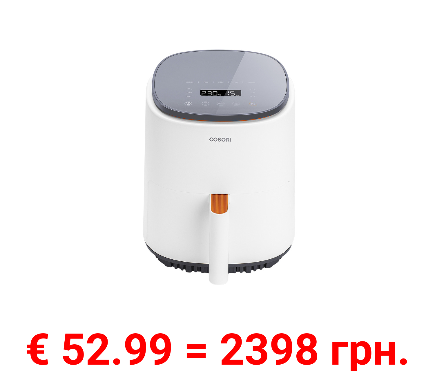 Cosori Heißluftfritteuse Smart CAF-LI401S, 3,8 l, 1500 W