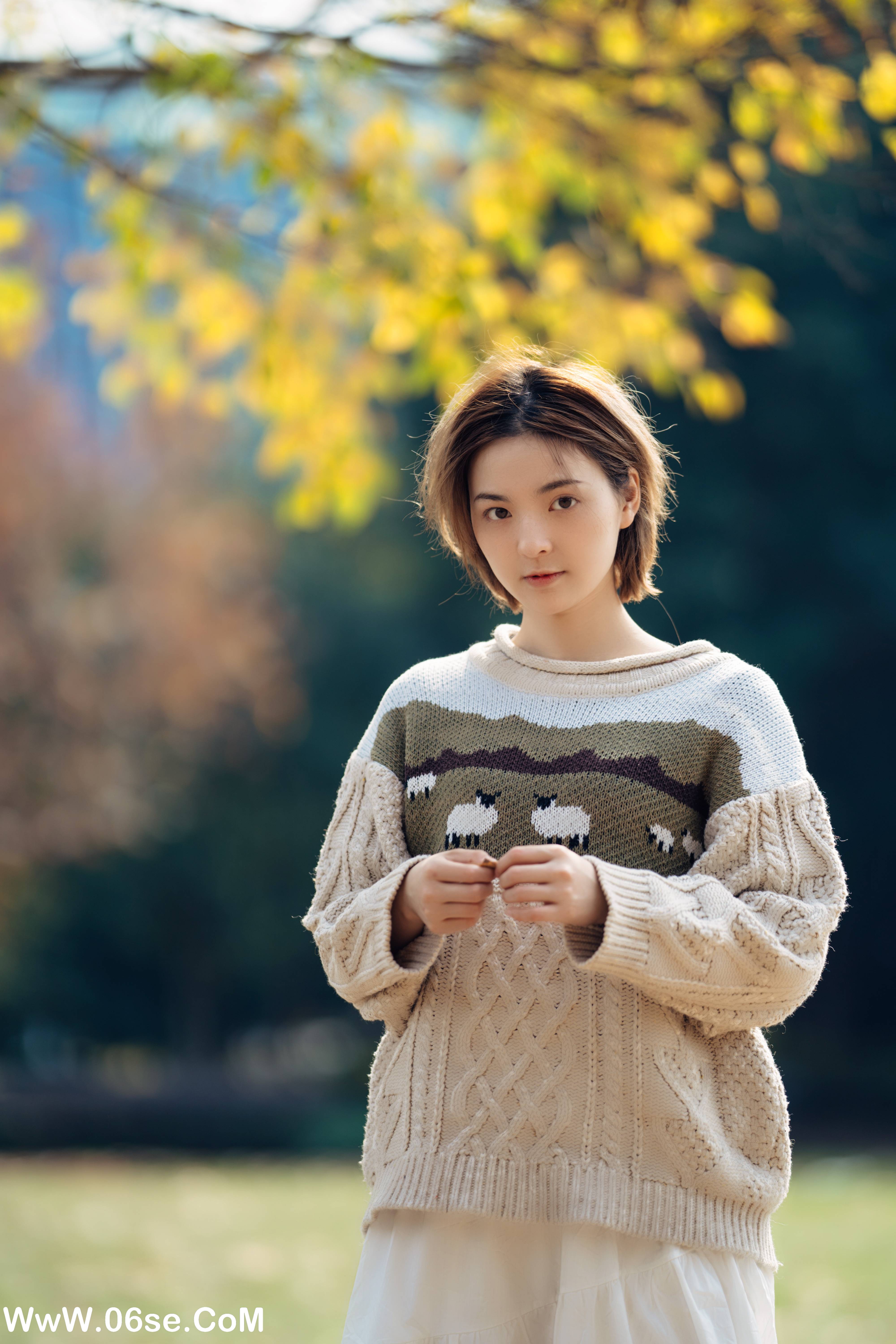 图片[21]-[YITUYU艺图语]2022.01.25 暖冬银杏，18岁的素颜女孩 dudu[34+1P／200MB]-六色网