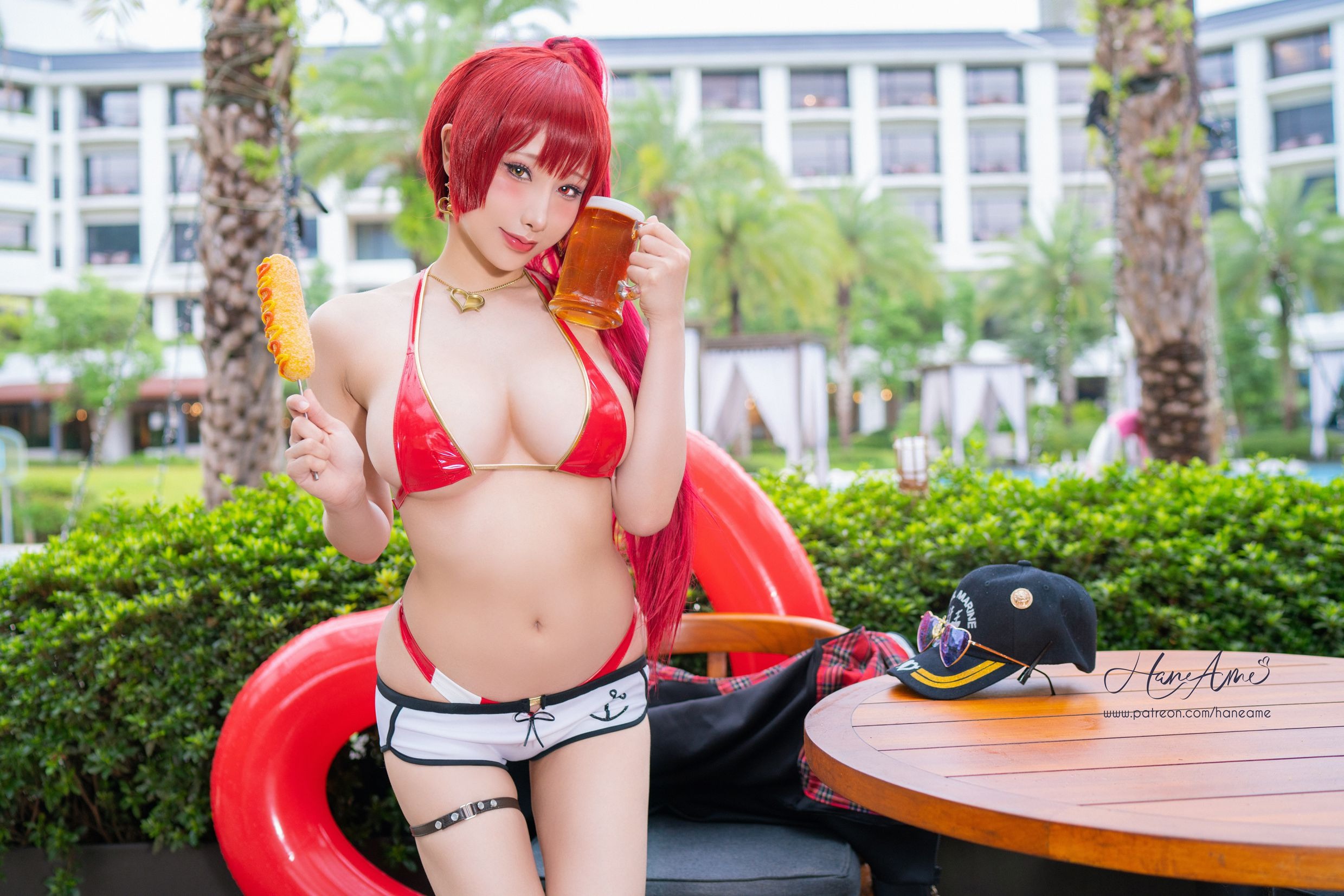 HaneAme - Houshou Marine Bikini 24