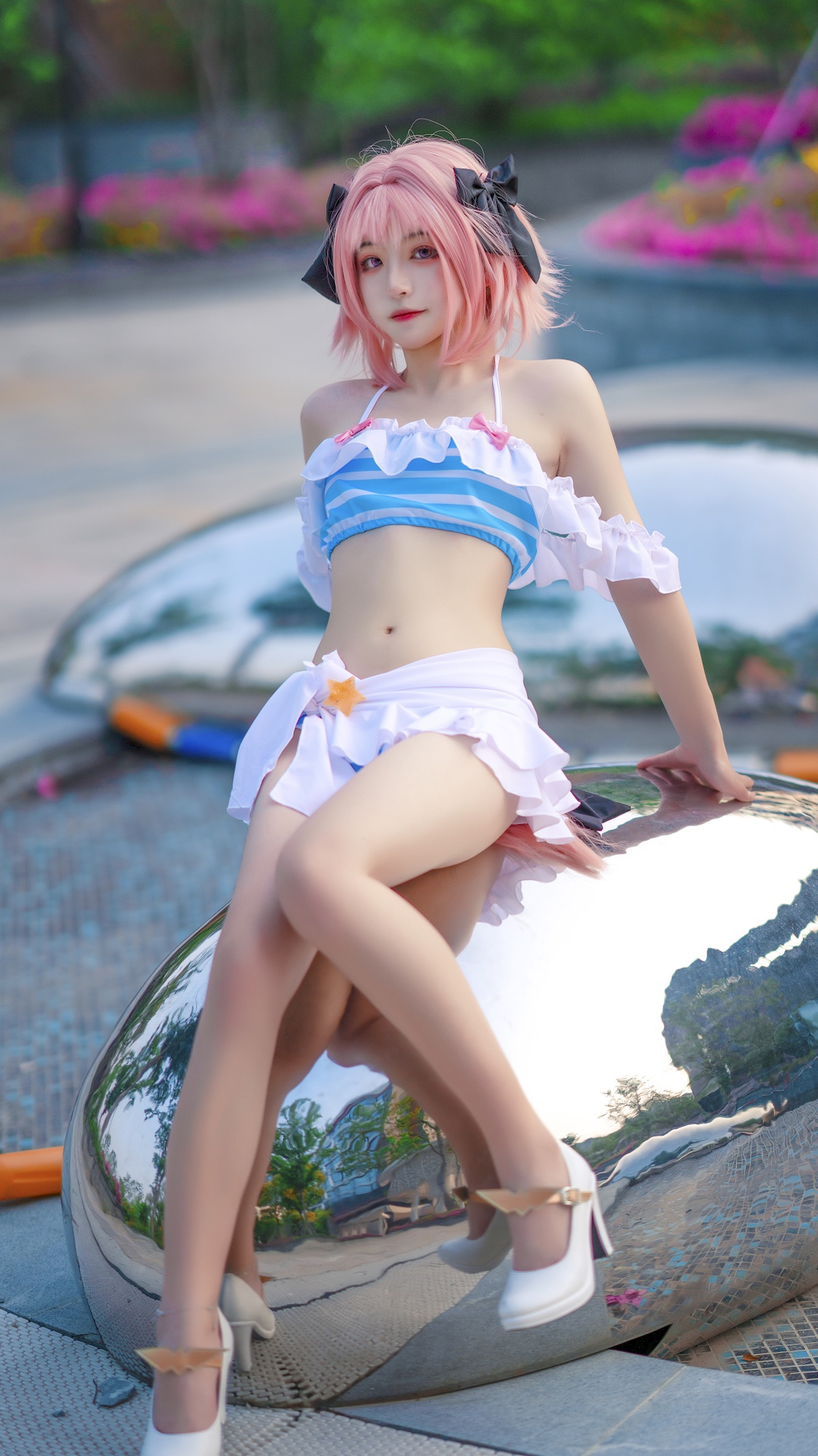 Cosplay 海藻酸钠 阿福jk 阿福泳装 Ray 15