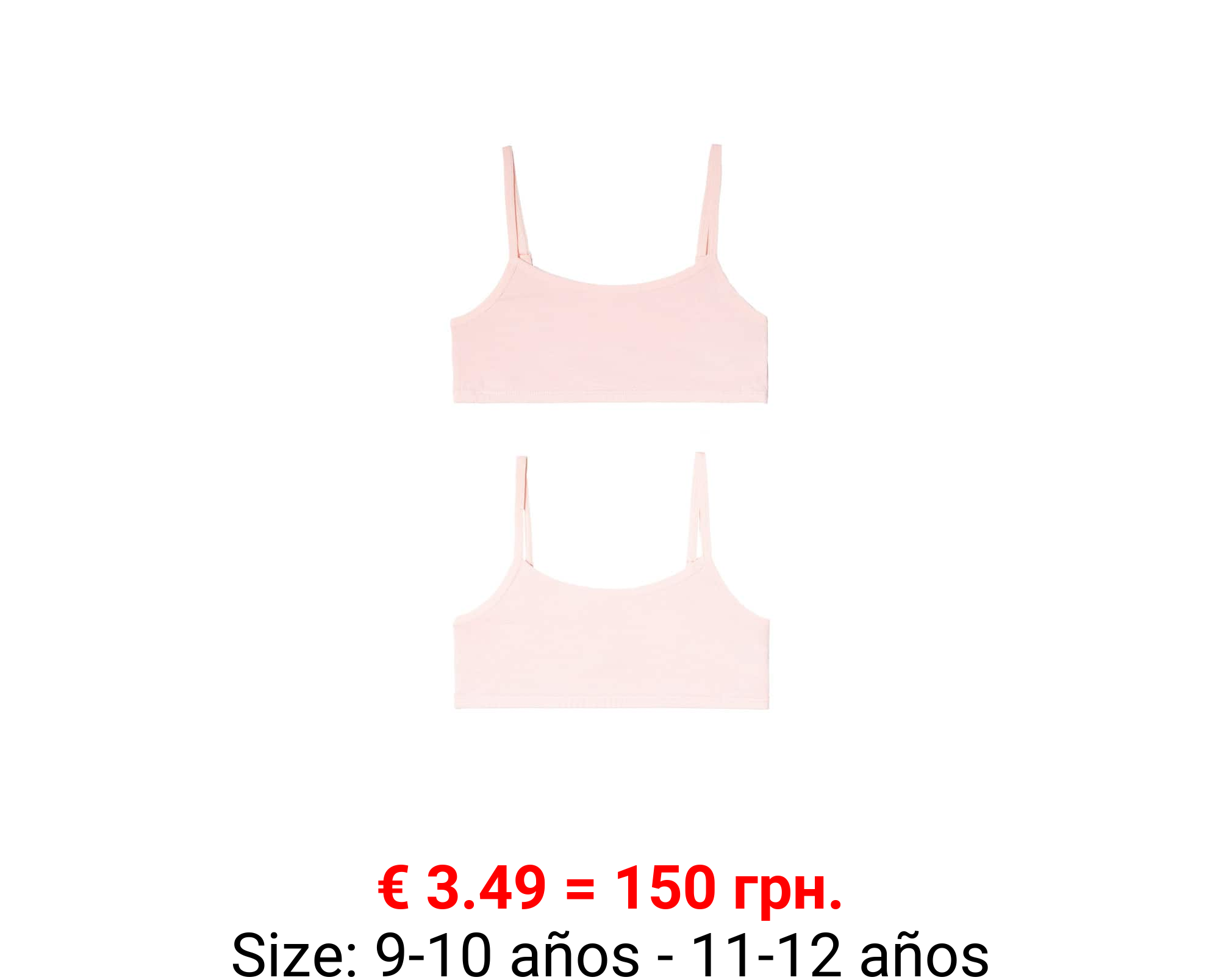 Pack 2 tops algodón