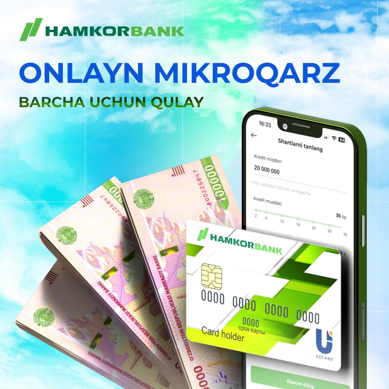 Hamkorbank internet banking