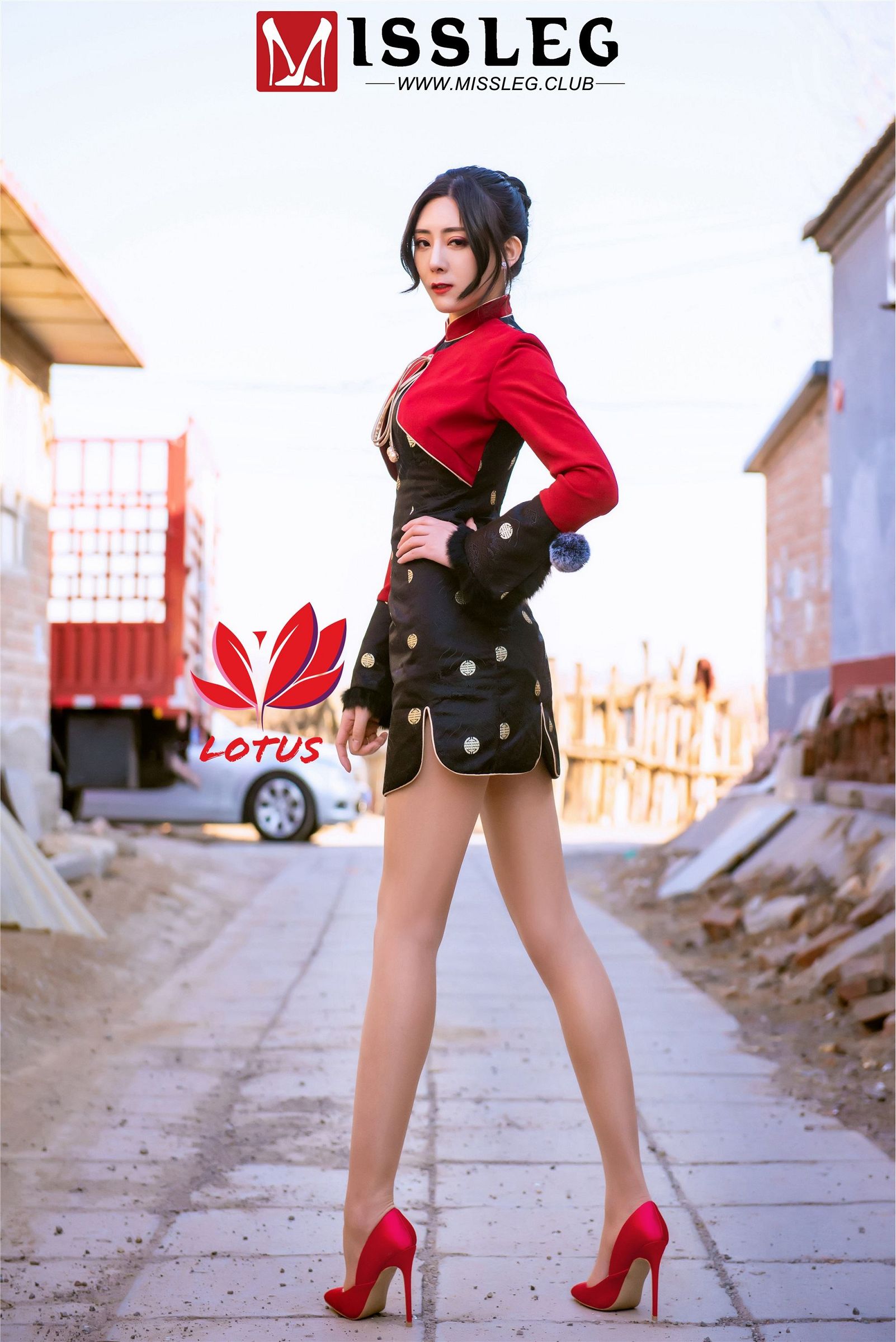 图片[25]-[MISSLEG蜜丝] M004 画院新年单人 熙熙-六色网