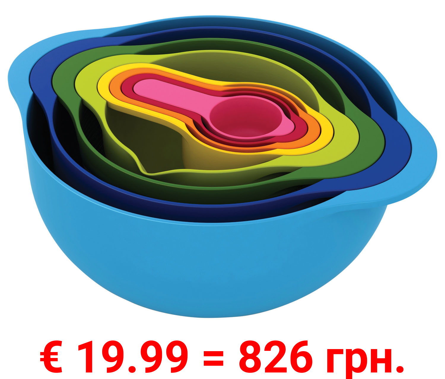 Joseph Joseph Schüsselset / Speisenzubereitungsset, 8-teilig