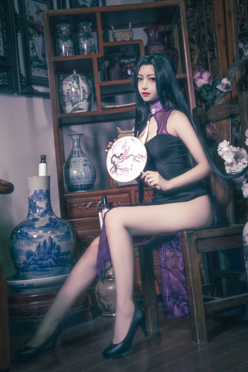 Shika小鹿鹿-内衣图包、尼禄礼服、日系写真、圣诞、万花旗袍[70P] 70